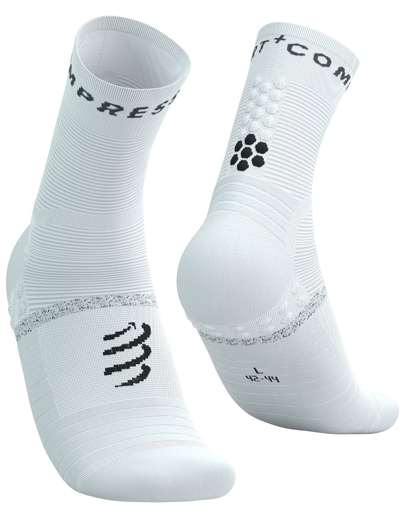 Pro Marathon Socks V2.0 White/Black + Compressport
