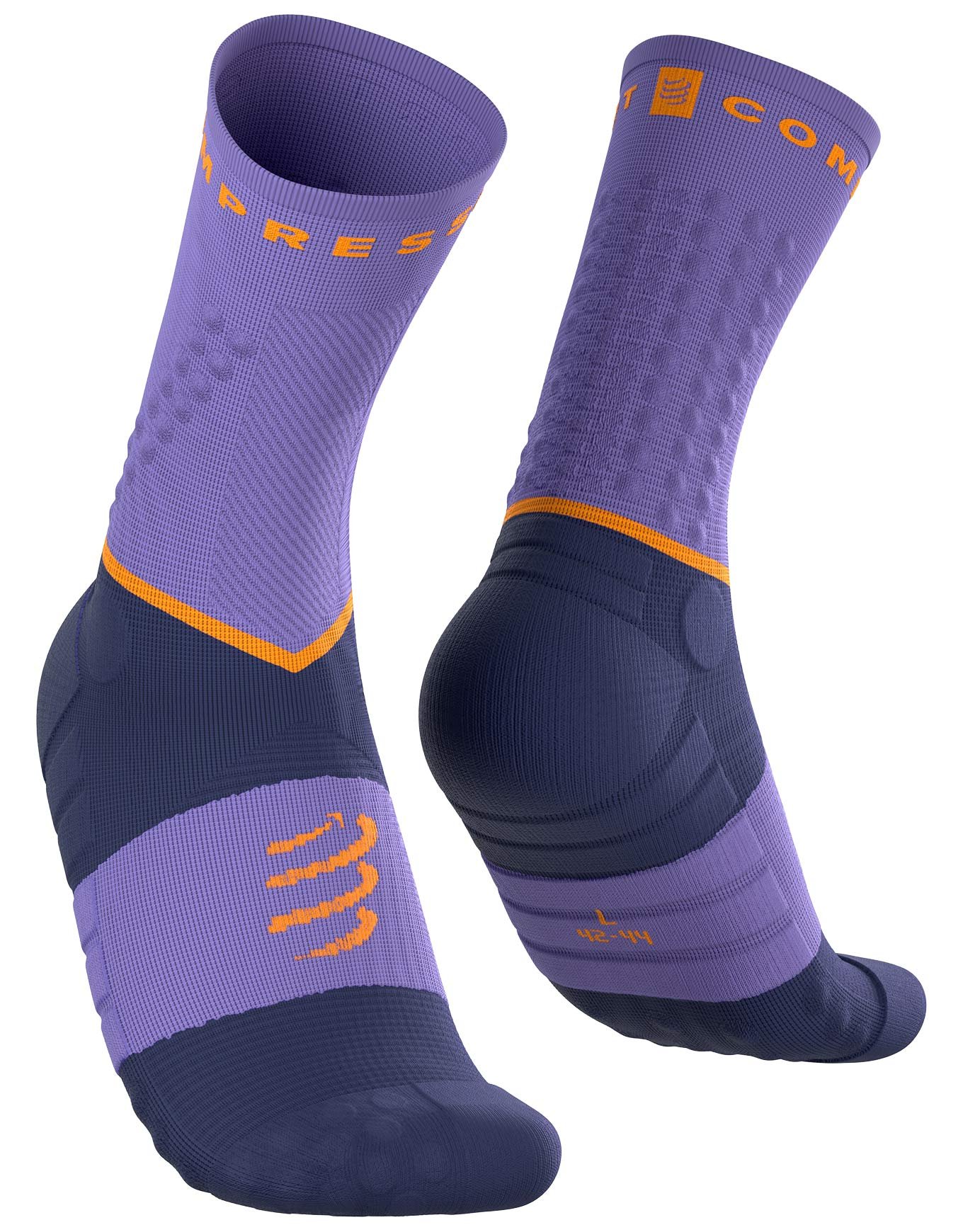 Ultra Trail Socks V2.0 Aster Purple/Peacoat + Compressport