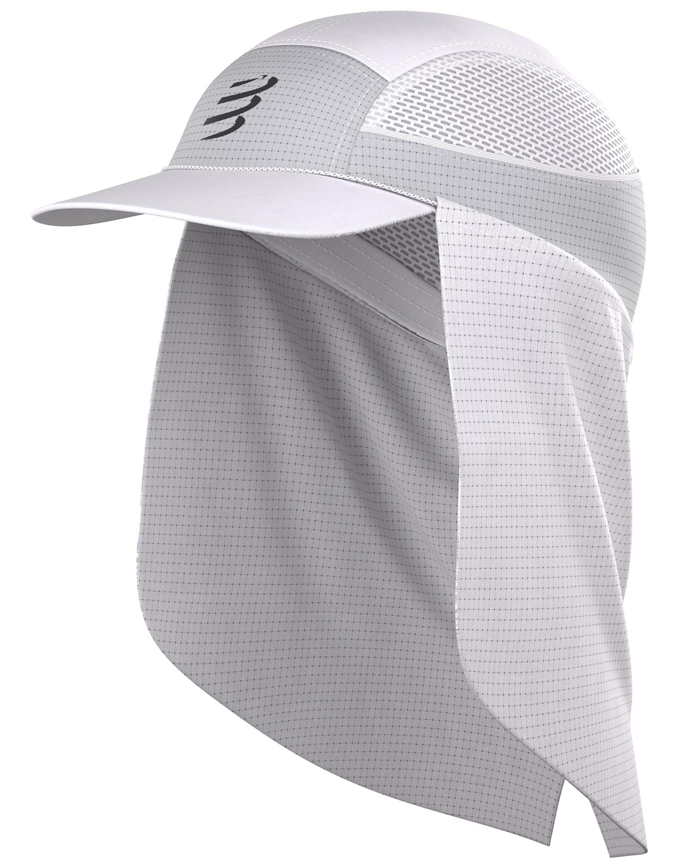 StayFresh Ice Cap Sunshade White + Compressport