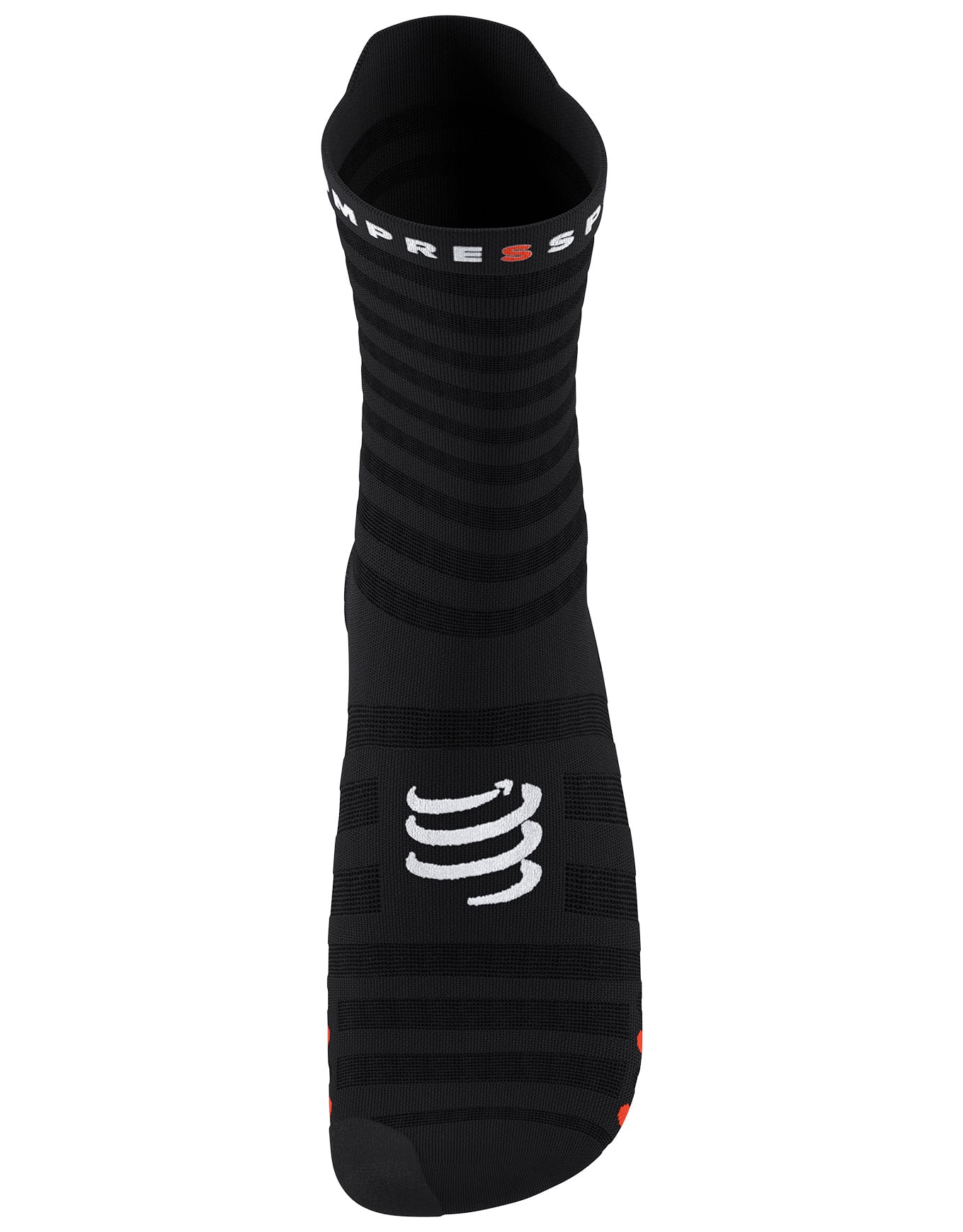 Pro Racing Socks v4.0 Ultralight Run High Black/Red + Compressport