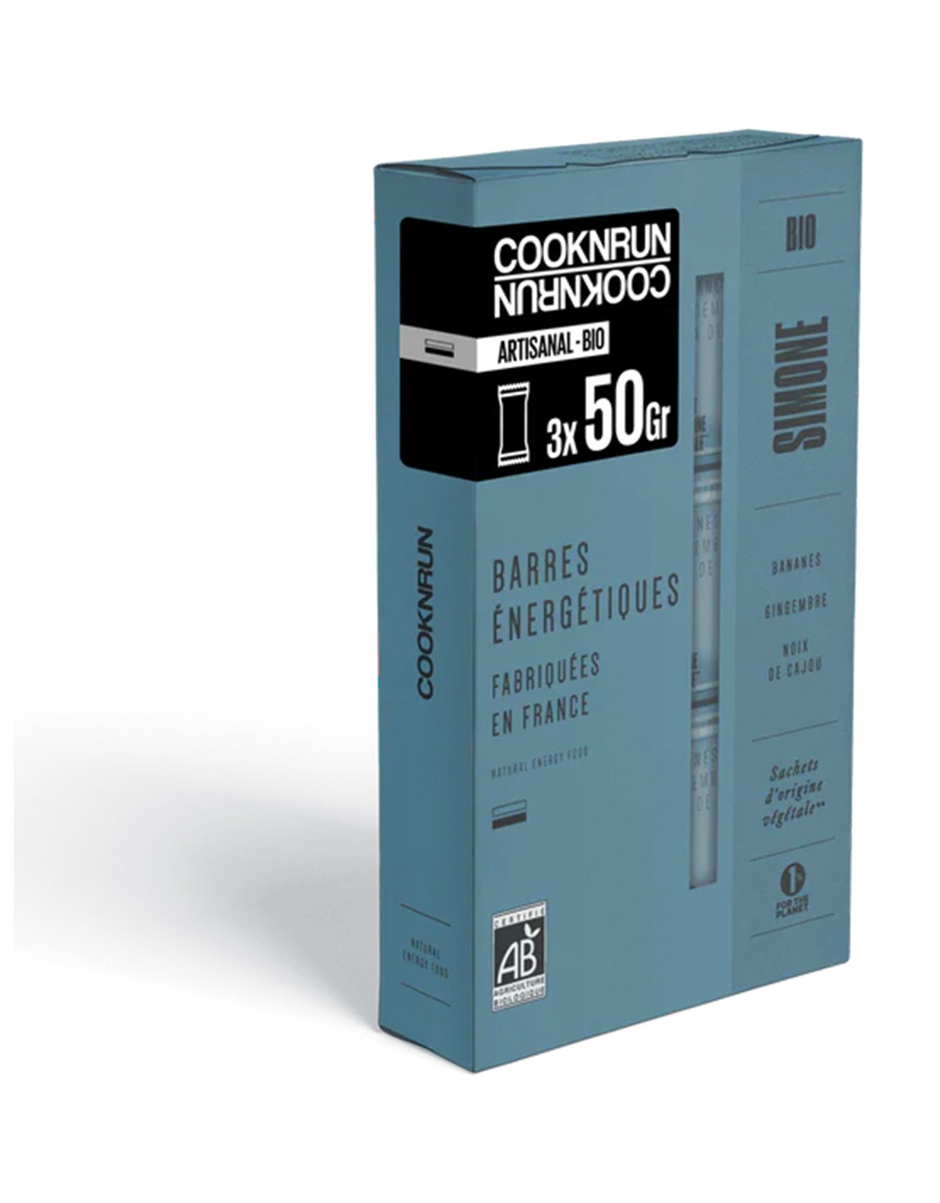 Simone - Bananes / Gingembre / Cajou Pack X3 + COOKNRUN