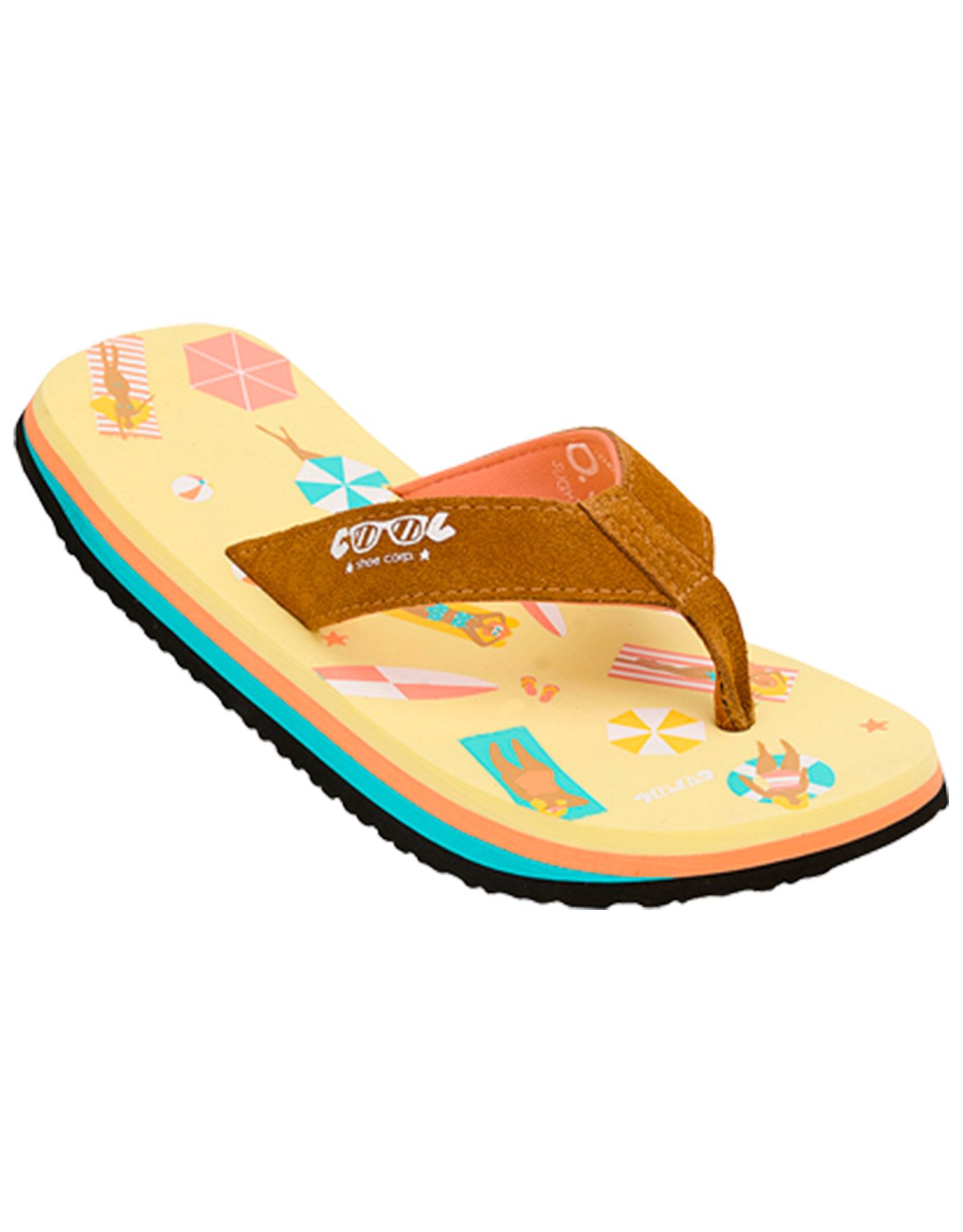 Tong COOL Shoe Corp NICKEL RIDE - Taille 43 - Semelle Plate Légère - Confortable Pour Plage Et été