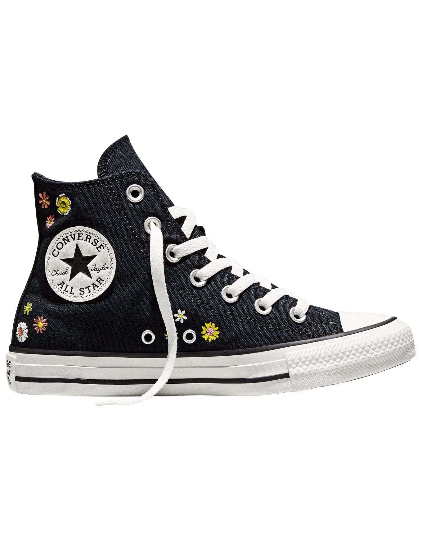 Chuck Taylor All Star High Black/Bright Outlook/All Heat + Converse