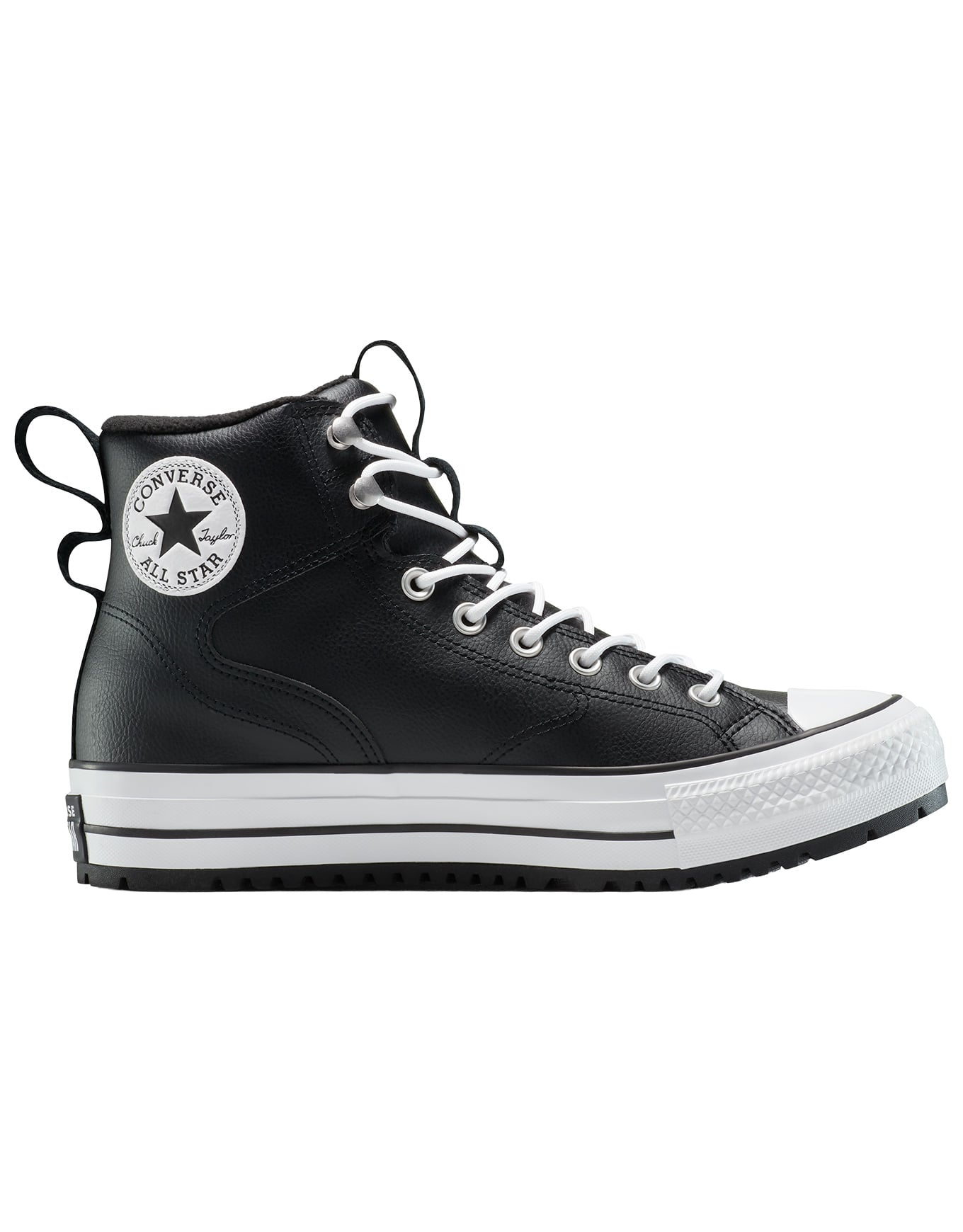 Chuck Taylor All Star Water-Repellent Hiker Boot Black/Black/White + Converse
