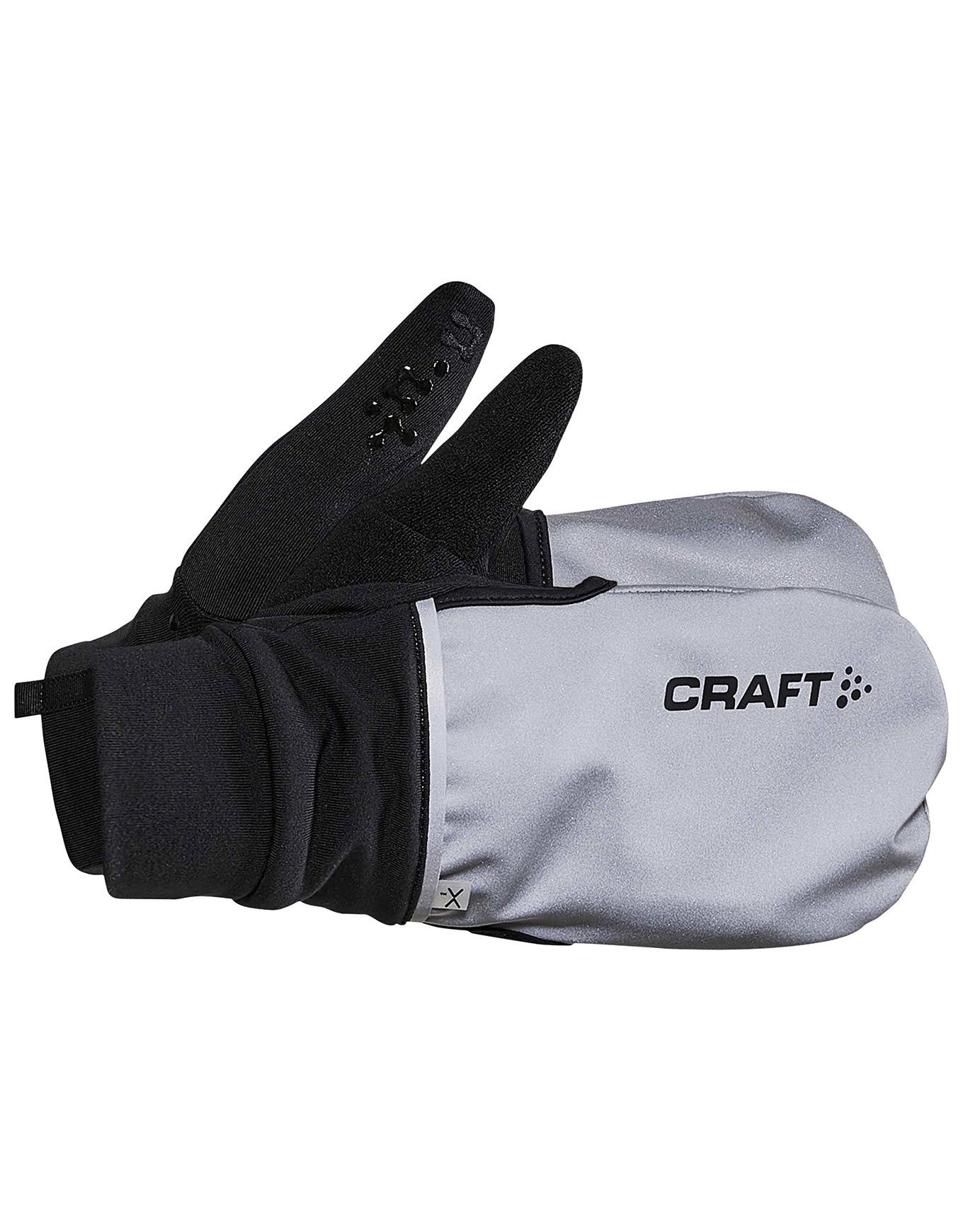 Hybrid Weather Glove Silver/Black + Craft