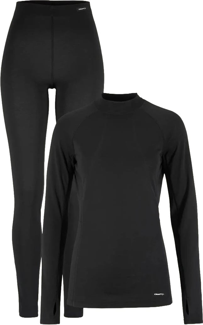 Thermal Baselayer Set 2 W Black + Craft