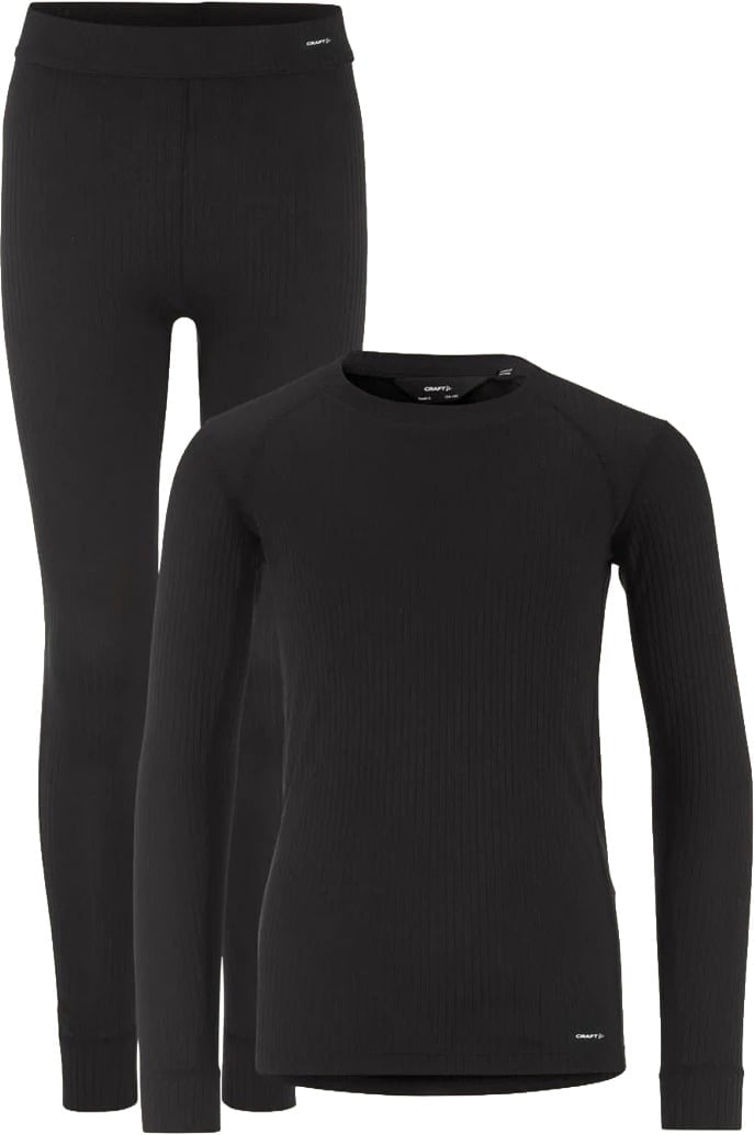 Baselayer Set 2 Jr Black + Craft