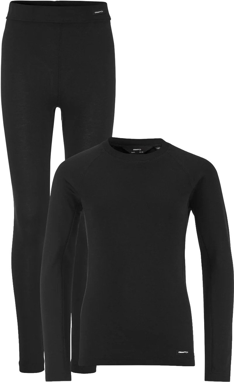 Thermal Baselayer Set 2 Jr Black + Craft