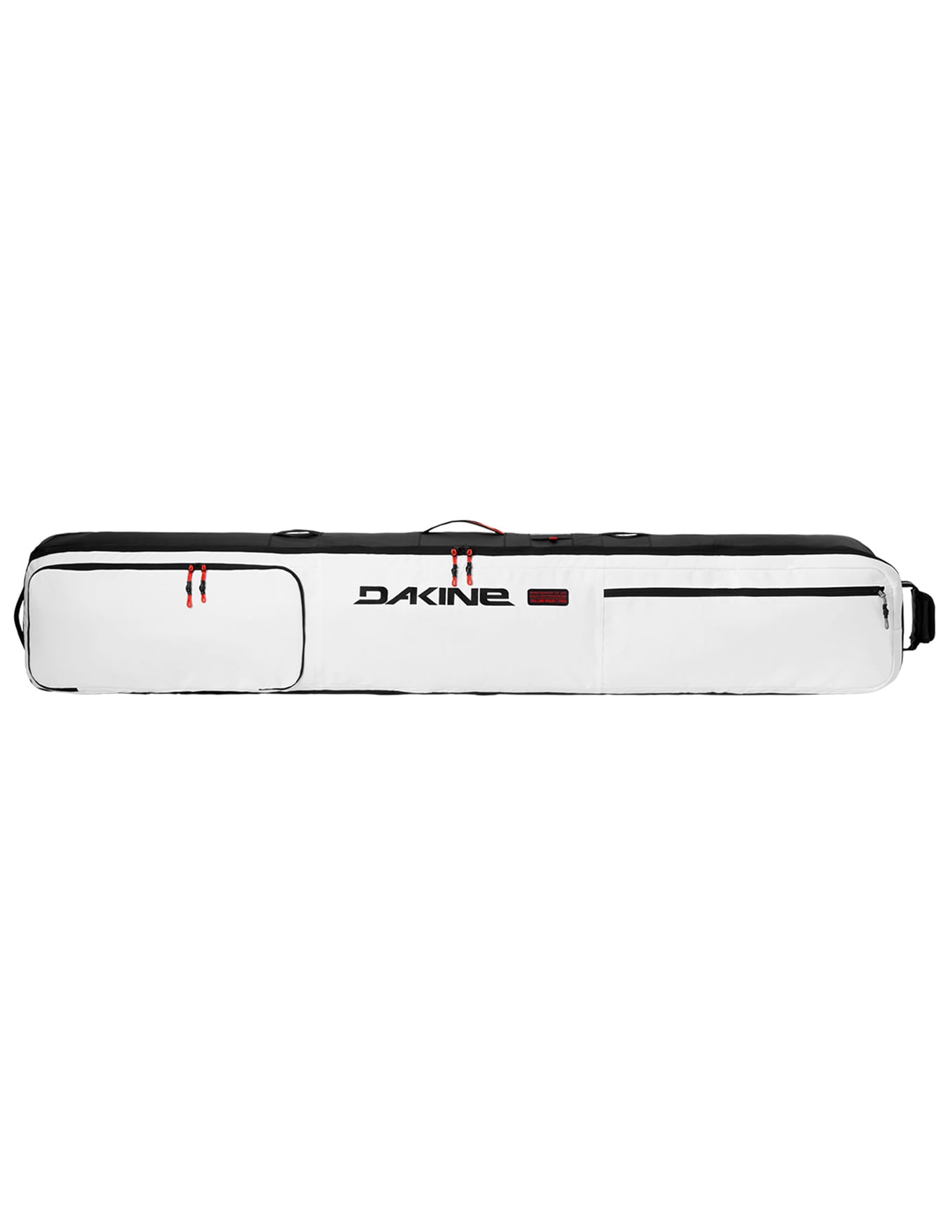 Fall Line Ski Roller Bag White Coated + Dakine