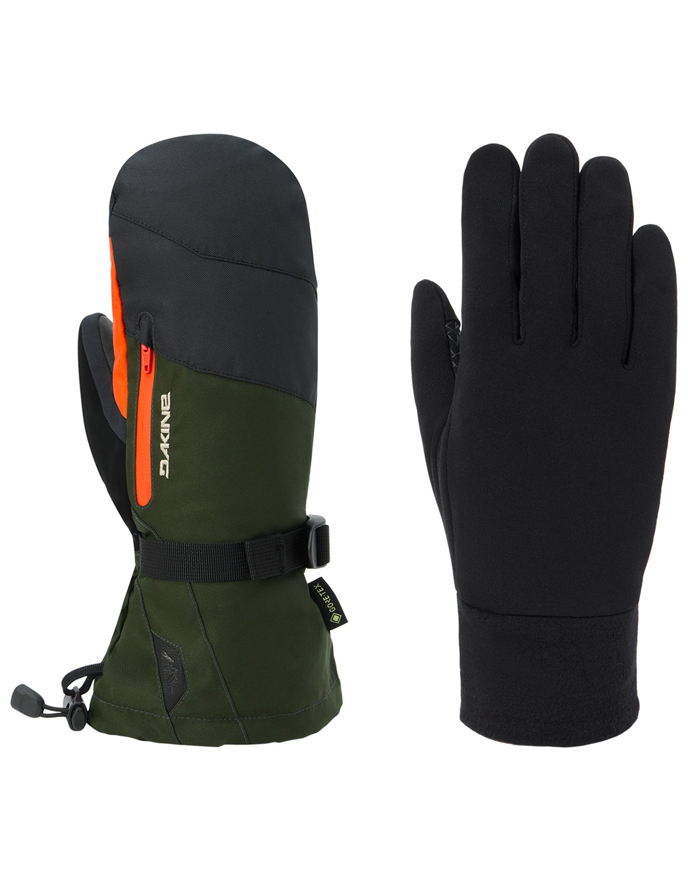 Titan 2.0 DLX Gore-Tex Mitts Rosin + Dakine