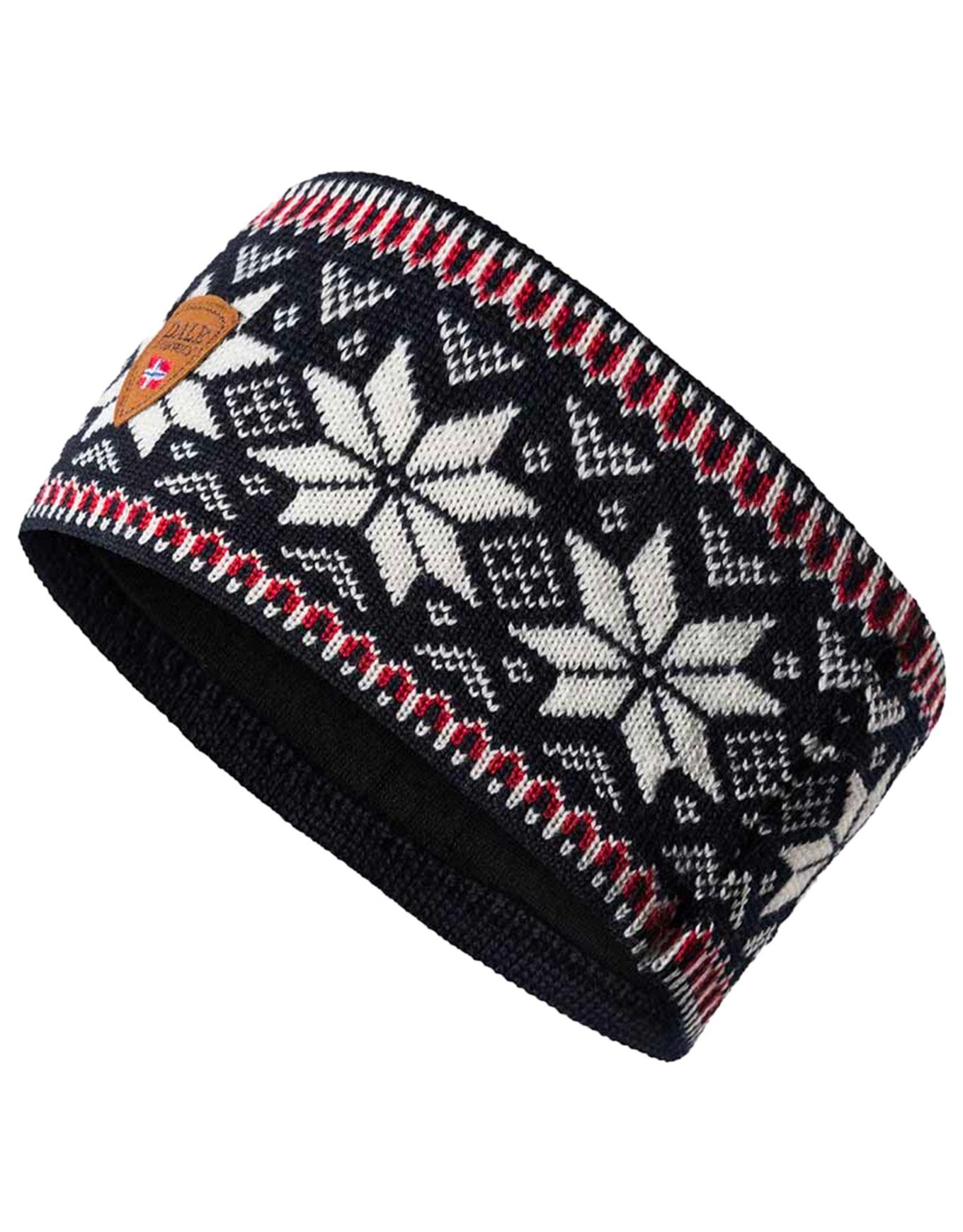 Garmisch Headband Navy/Off White/Raspberry + Dale of Norway
