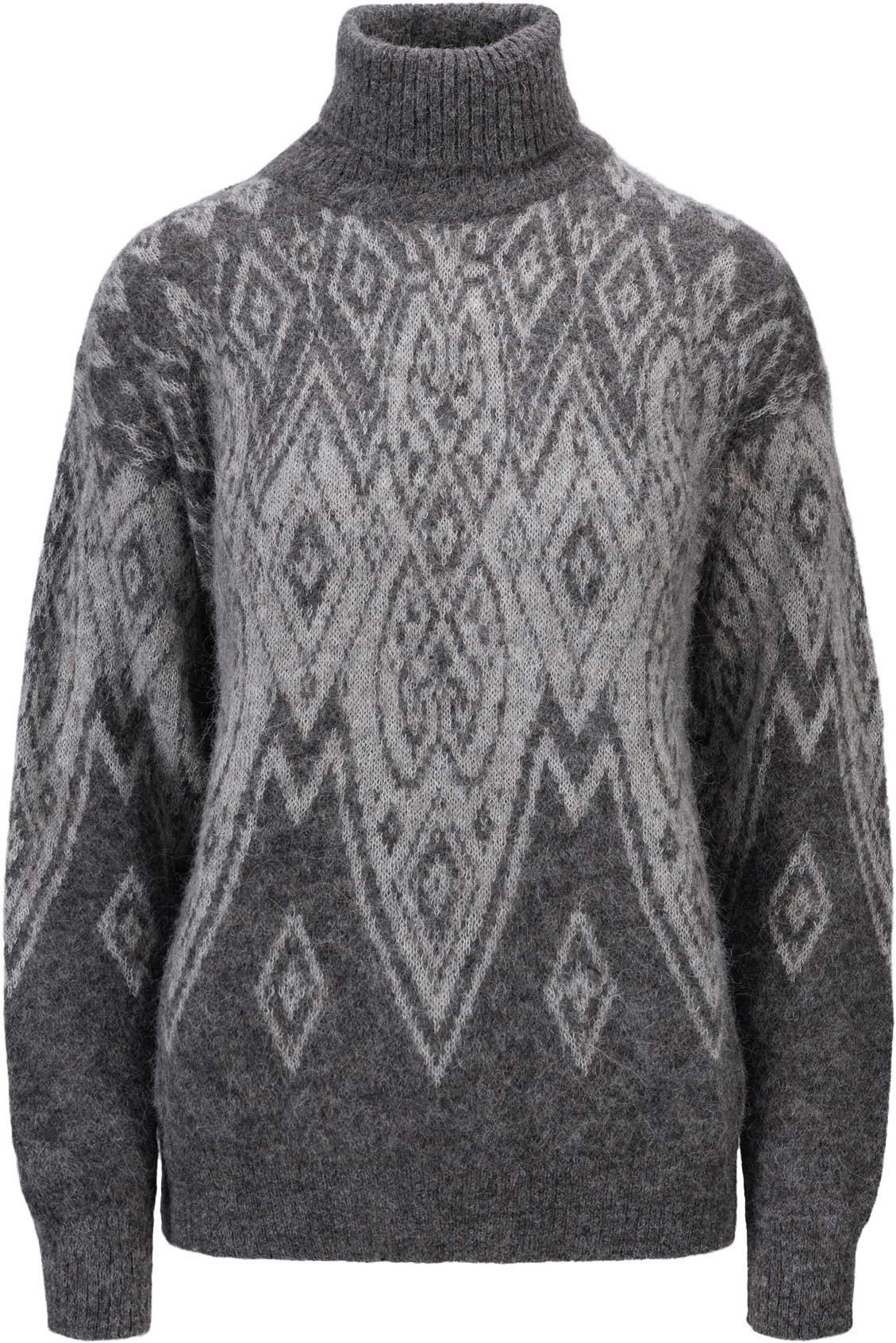 Falun Alpa W Sweater Darkcharcoal Lightcharcoal + Dale of Norway