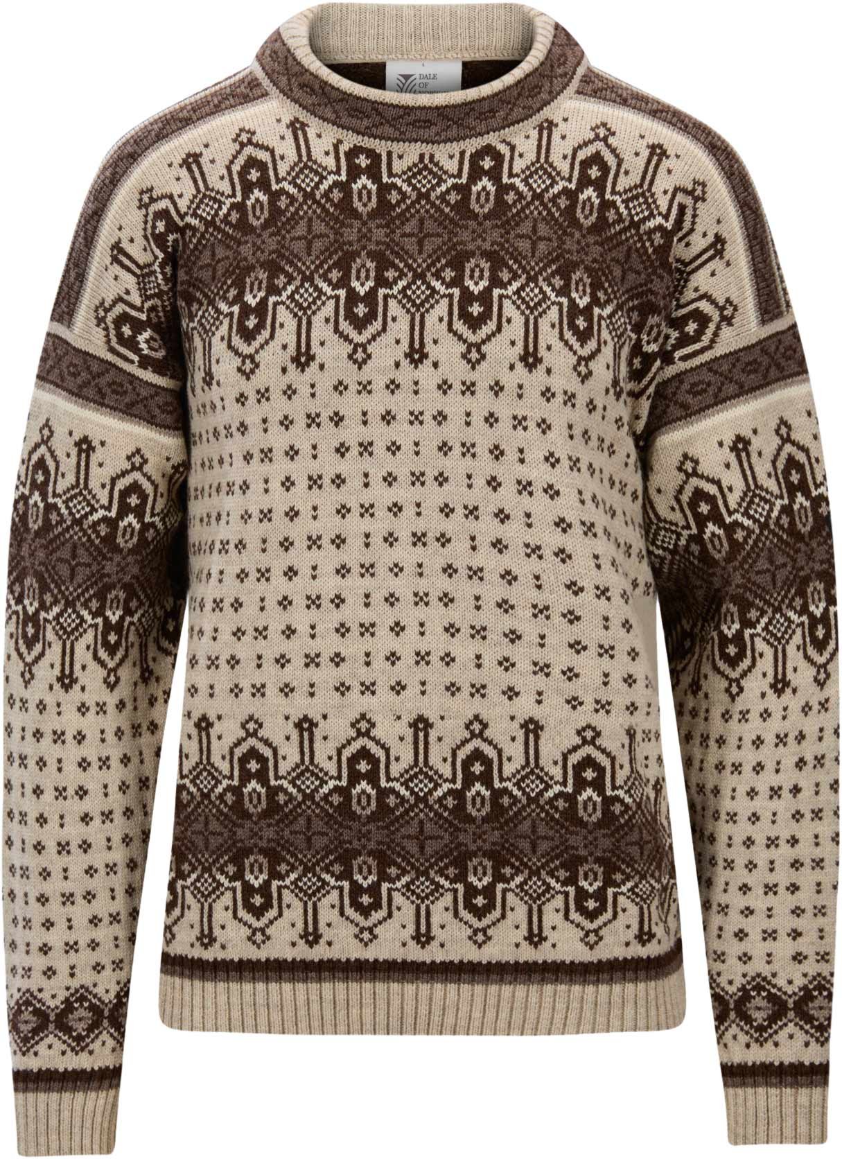 Albertville M Sweater Birch Coffee + Dale of Norway