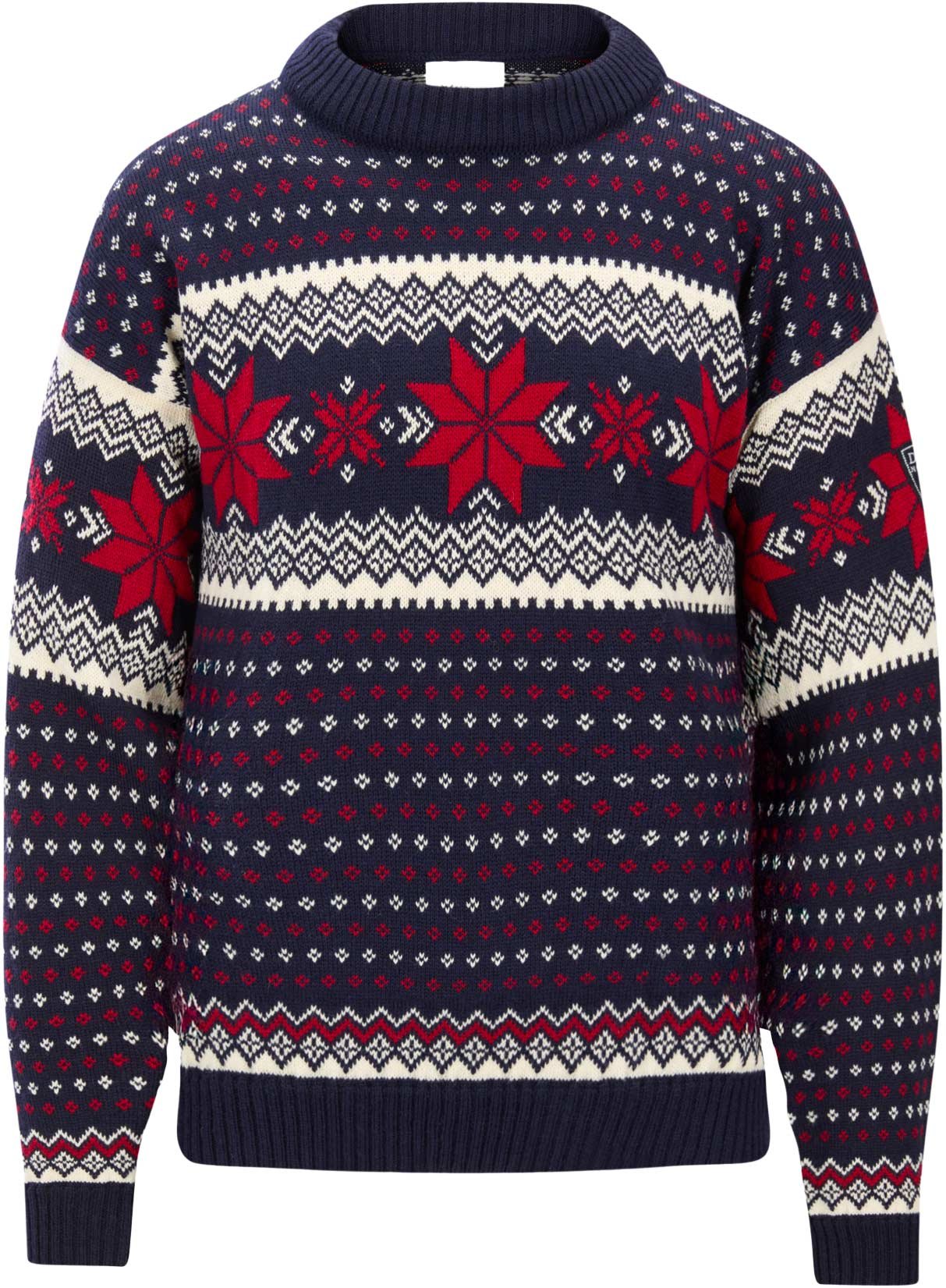 Egersund M Sweater Marine Offwhite + Dale of Norway