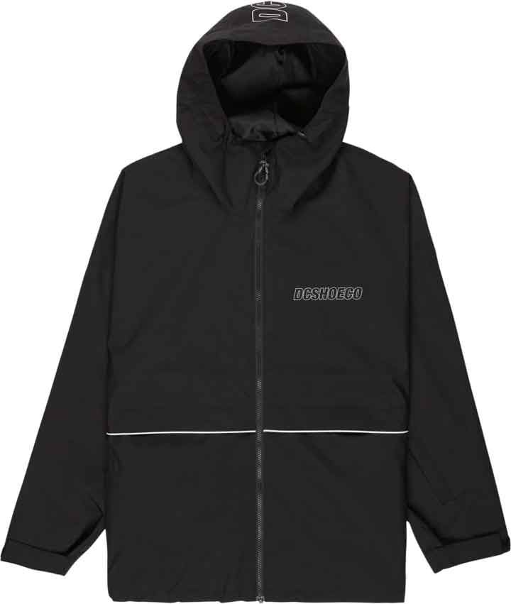 Wide 10K Jacket Black + DC Shoes