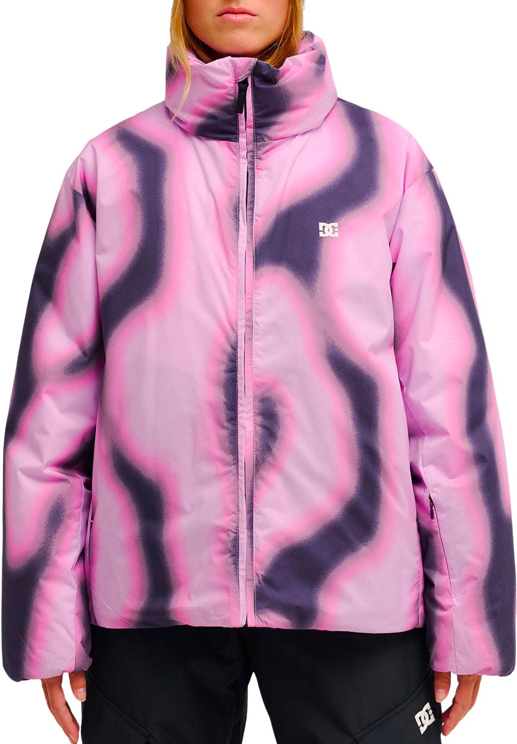 Aura Puffer Jacket 10K W Offscale Lilac + DC Shoes