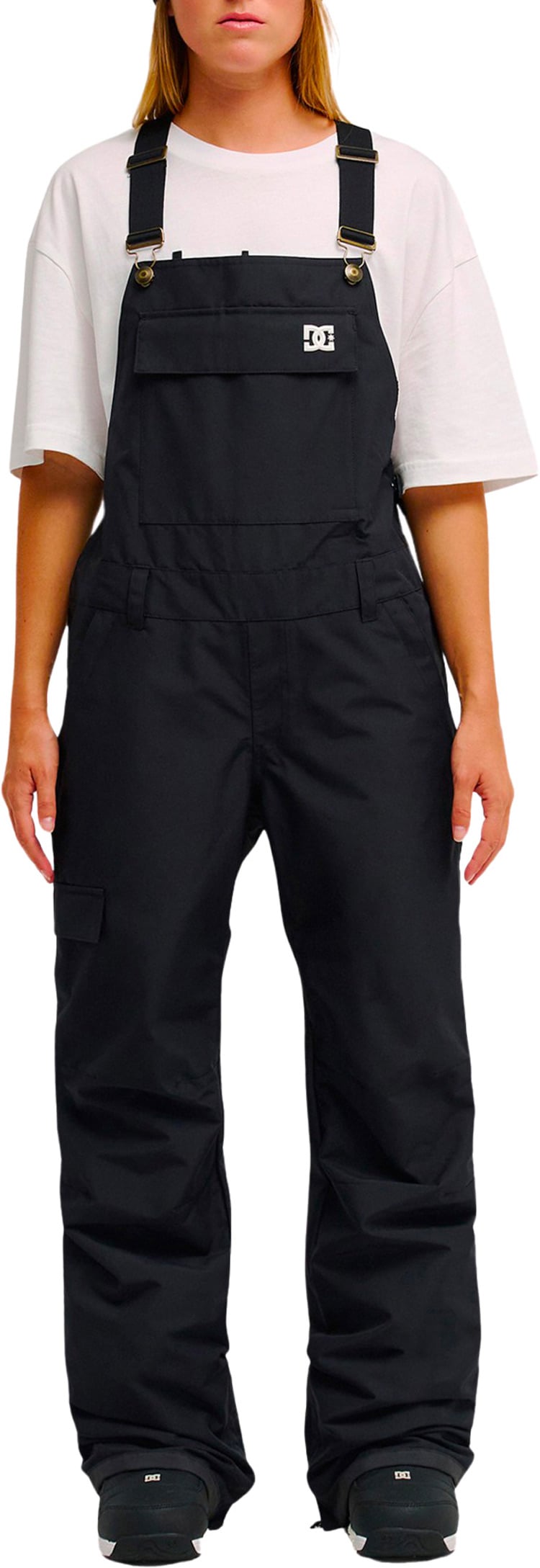 Valiant  Bib Pant W Black + DC Shoes