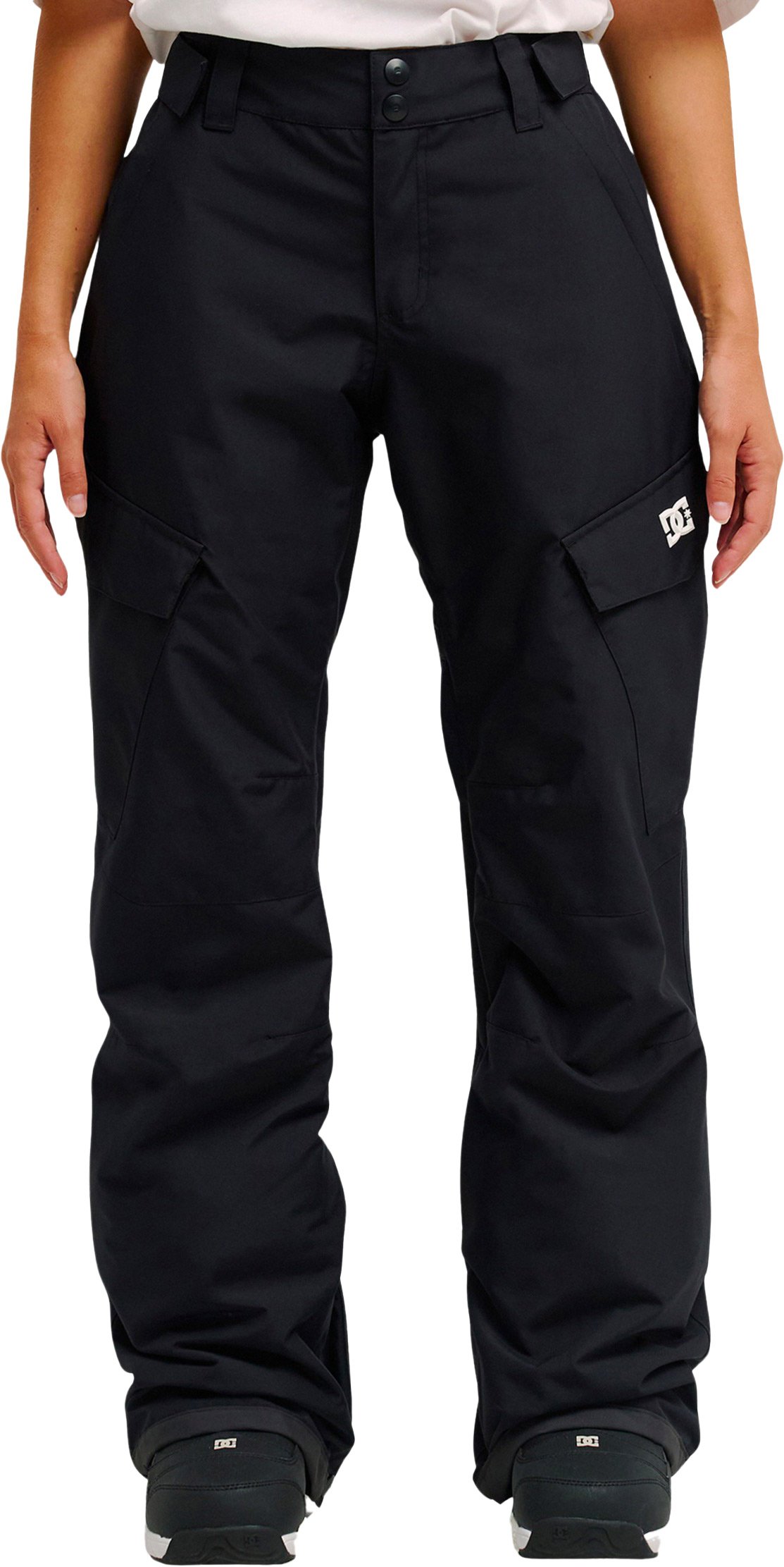 Nonchalant Pant W Black + DC Shoes