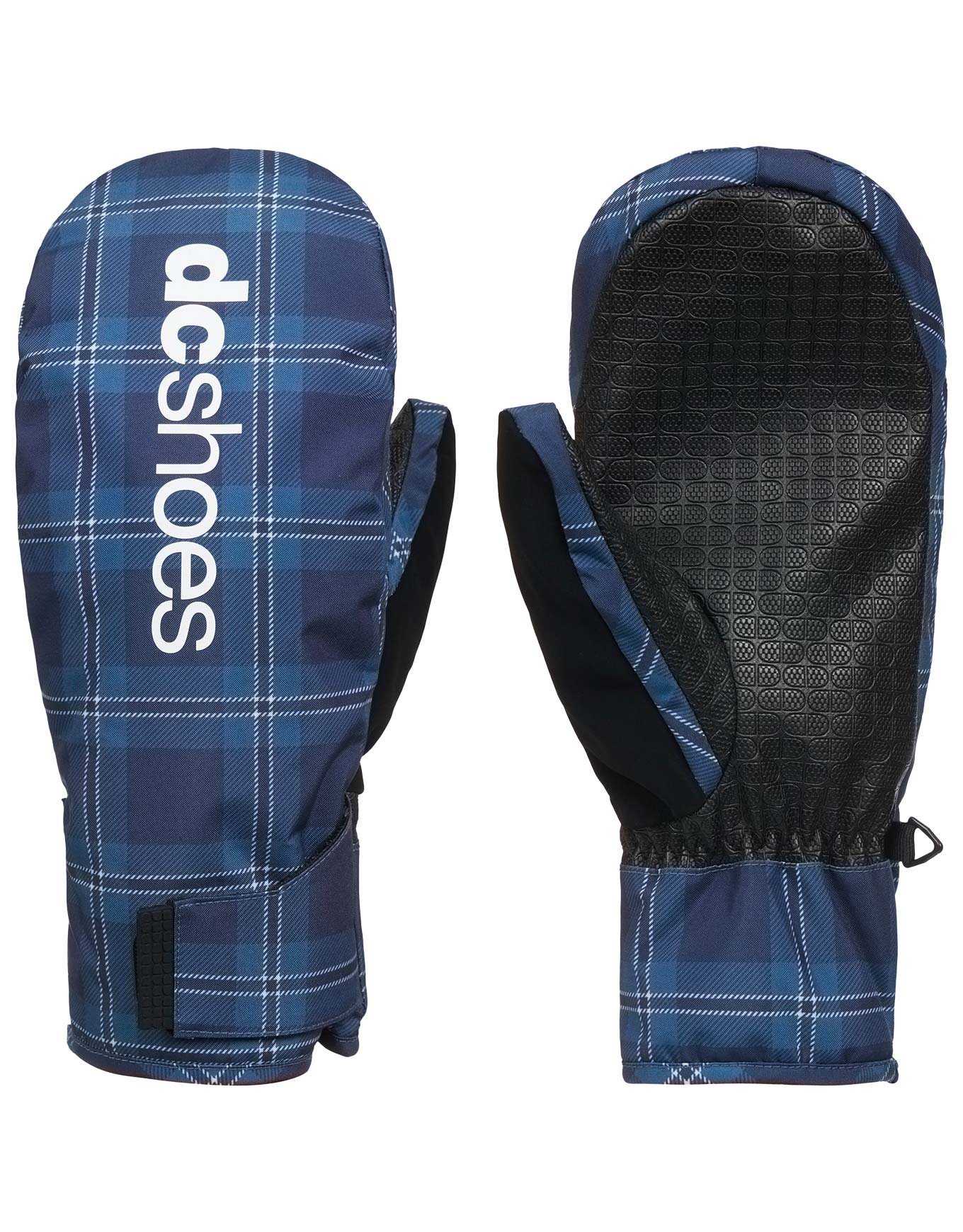 Franchise Print Mitt 10K Bluebird Plaid + DC Shoes