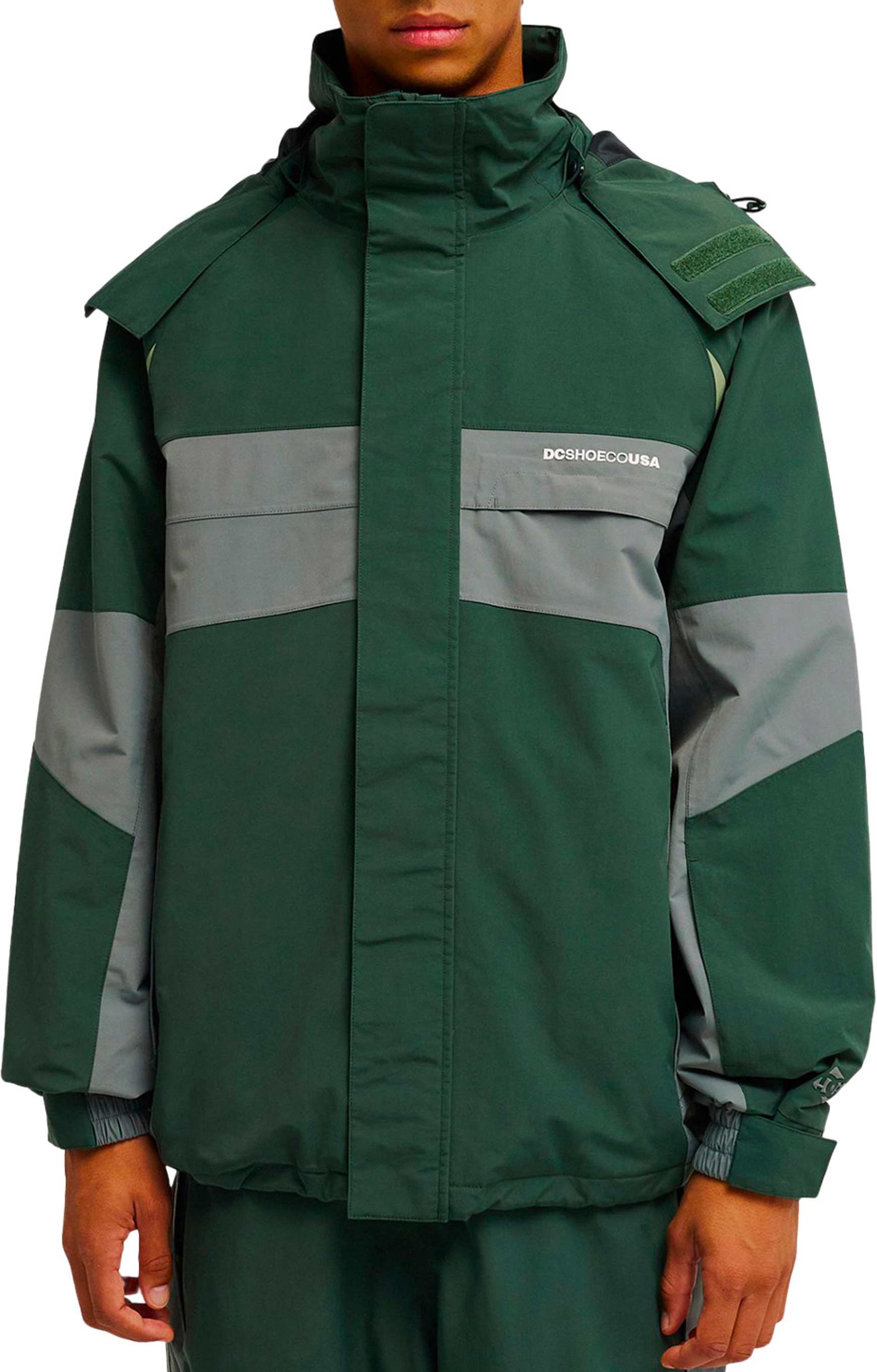 MT Lab Jacket 20K Deep Forest + DC Shoes