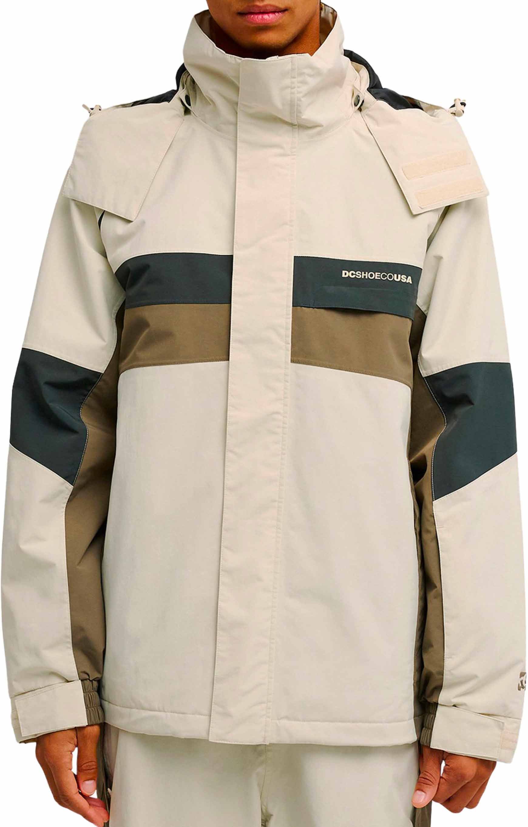 MT Lab Jacket 20K Oatmeal + DC Shoes