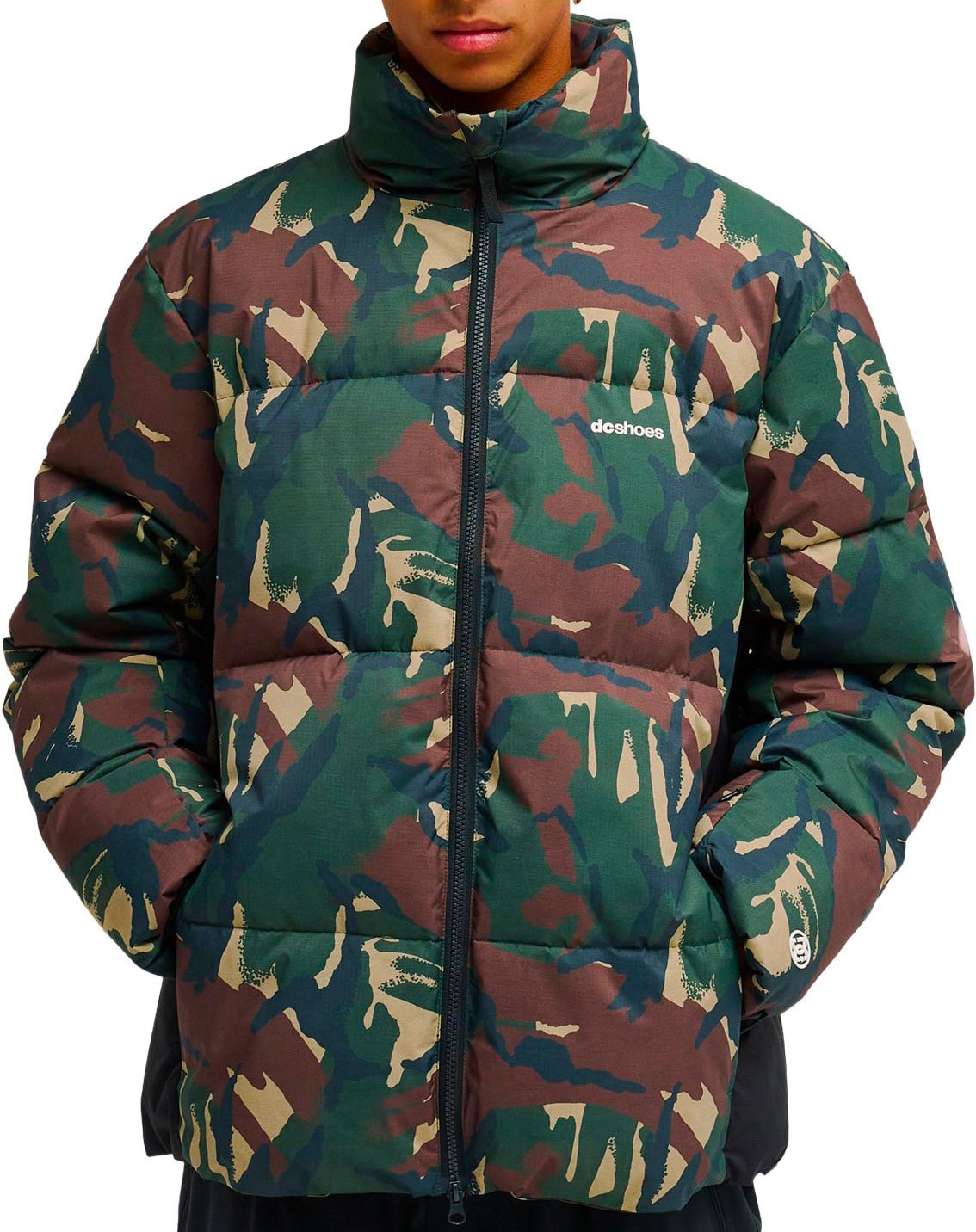 Trackstar Puffer Jacket 10K Classic Camo + DC Shoes