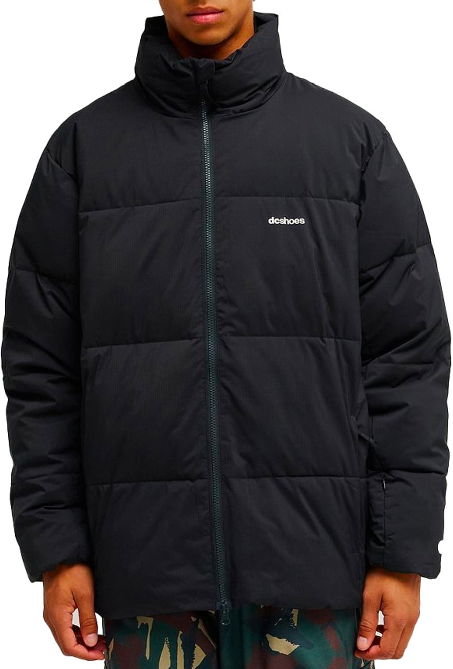 Trackstar Puffer Jacket 10K Black + DC Shoes