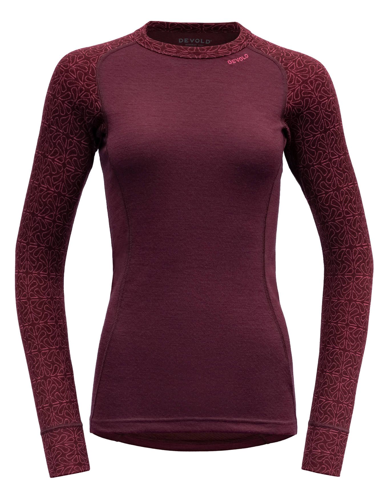 Duo Active Merino 205 Shirt Wmn Port + Devold of Norway