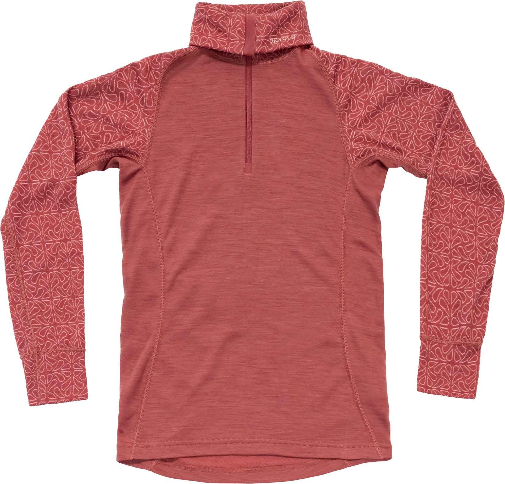 Duo Active Merino 205 Z.Neck W Marsala + Devold of Norway