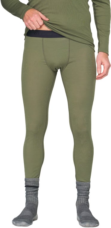 Adventure Merino 190 Longs M Lichen + Devold of Norway