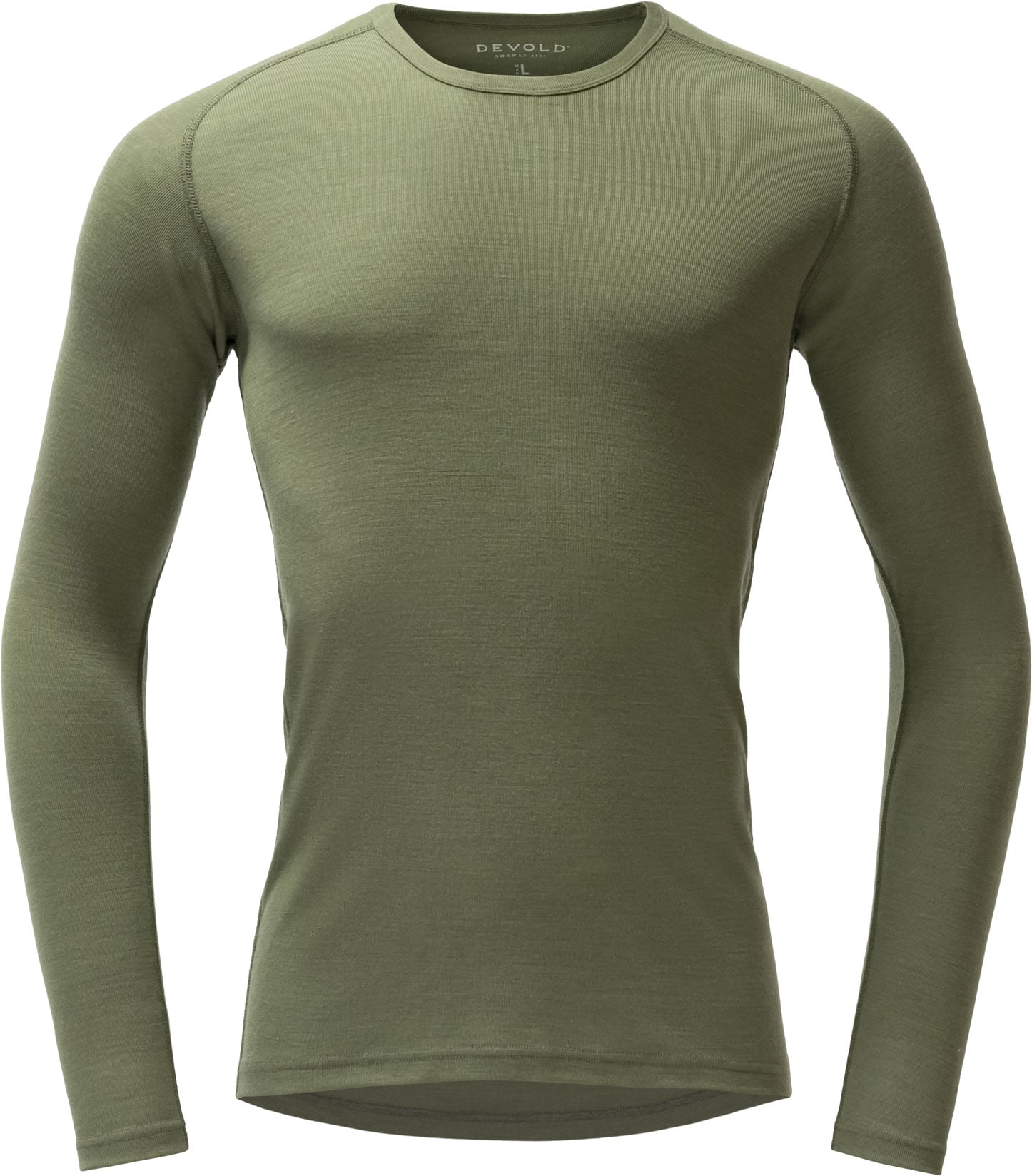 Adventure Merino 190 Shirt M Lichen + Devold of Norway