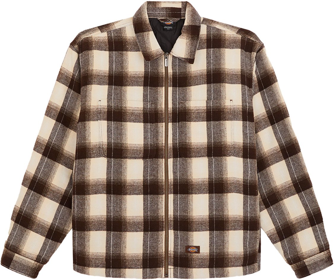 Florence Oversized Shacket Timber Brown + Dickies