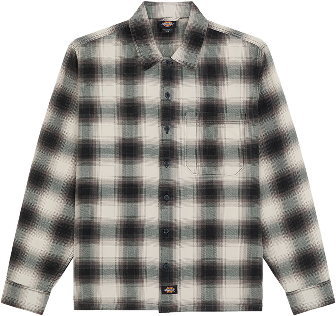 Gulfport Flannel Shirt Black + Dickies