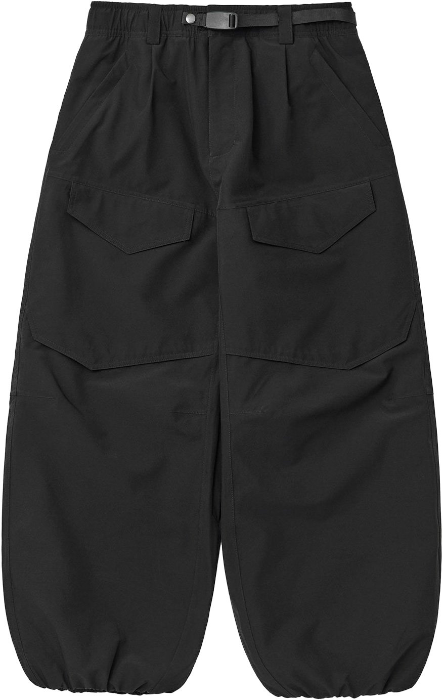 26 Air Vent Banded Pants Black + Dimito