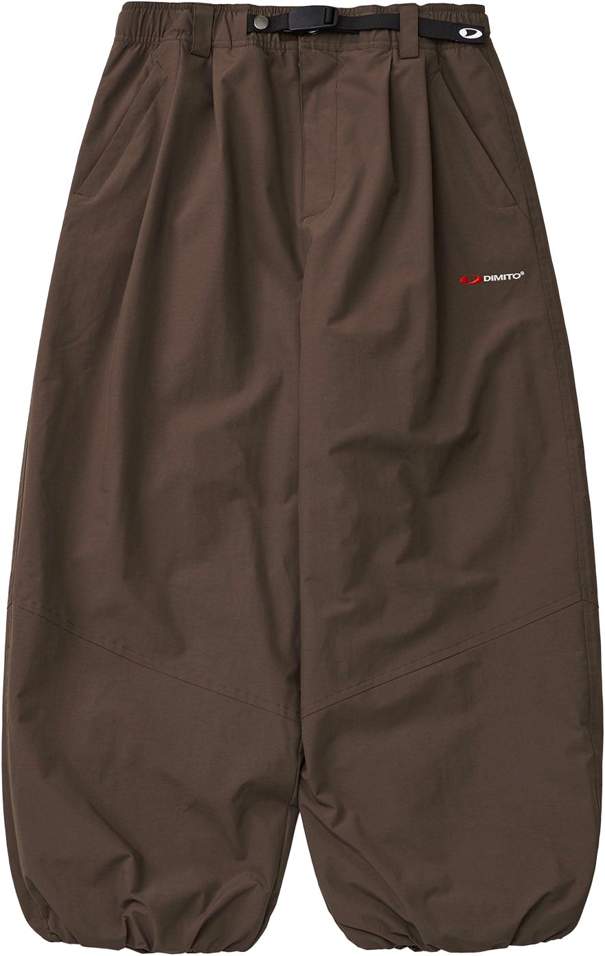 29 Air Force Banded Pants Deep Brown + Dimito