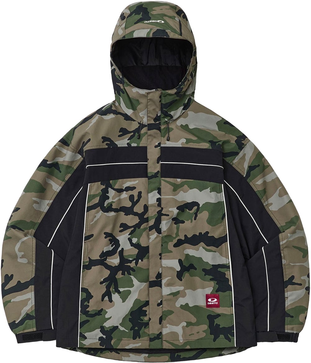 Paneled Jacket Fade Camo + Dimito