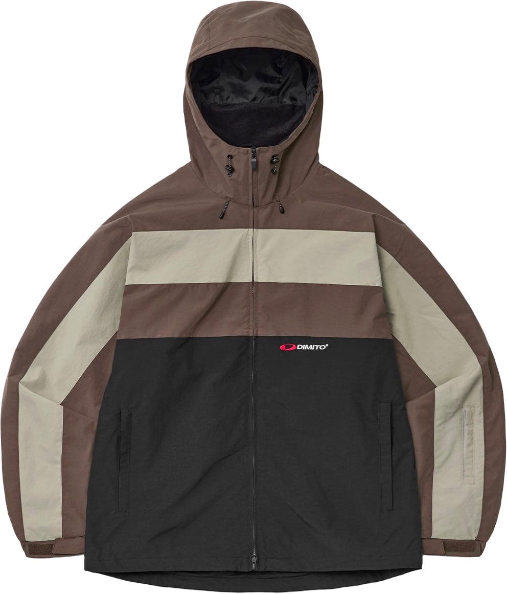 Line Block Jacket Black + Dimito