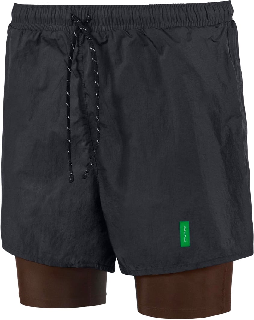 Ultralight Nylon Trail Shorts Obsidian/Black + District Vision