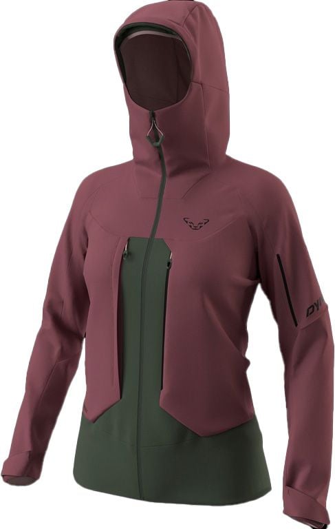 Tigard 3L Stretch Jkt W Dark Rose + Dynafit