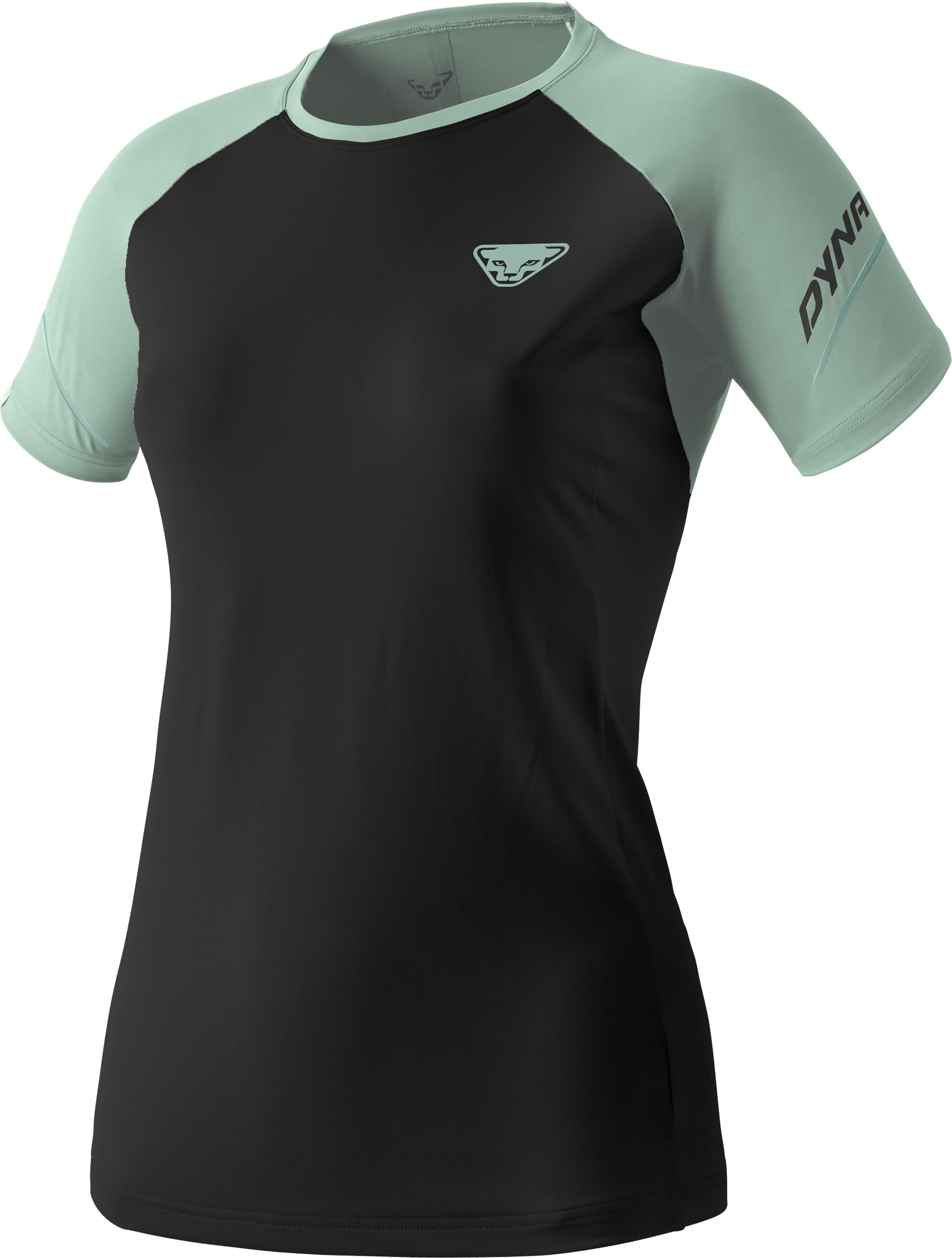 Alpine Pro W S/S Tee Black Out Jadelite + Dynafit