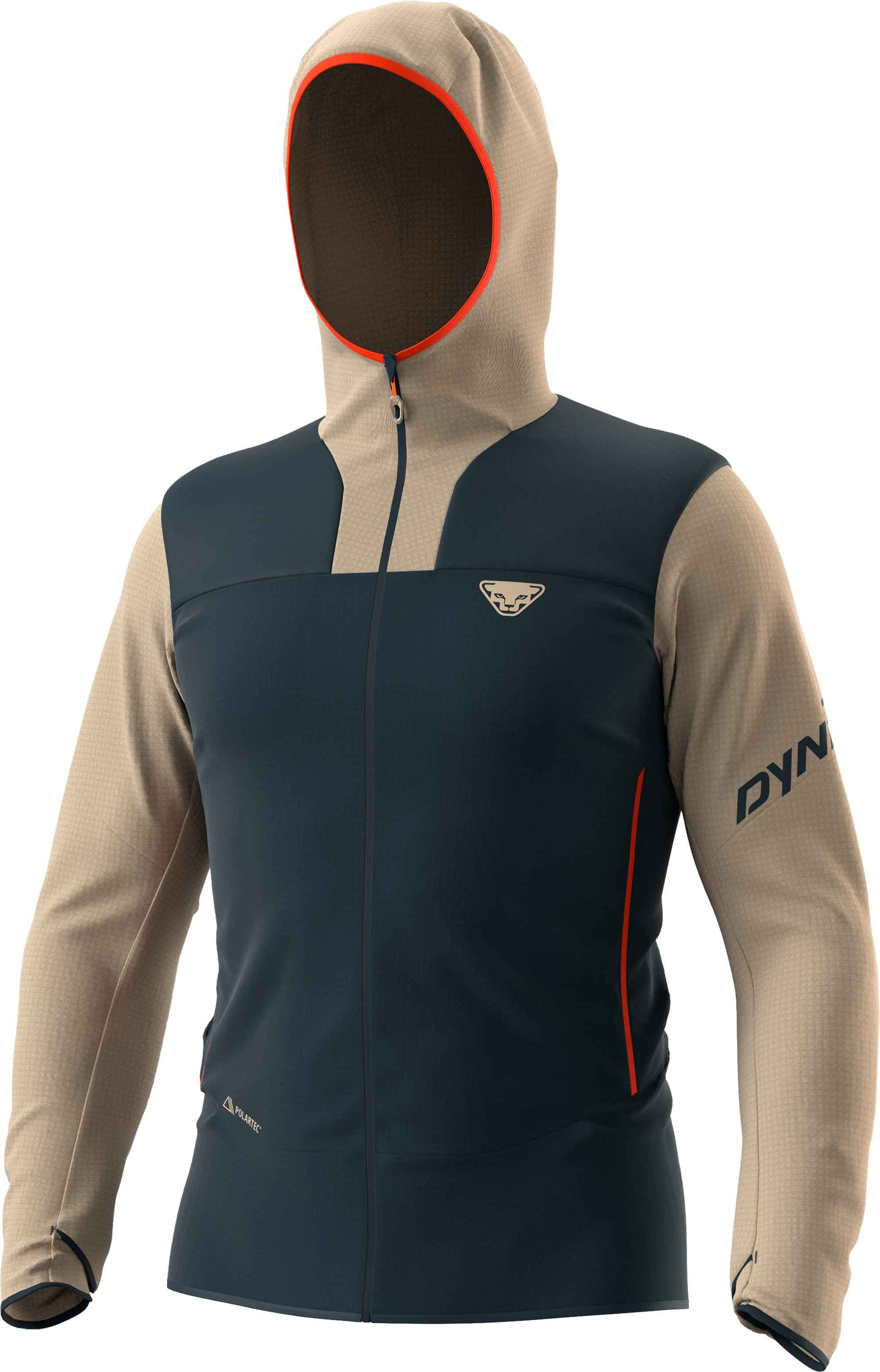 Traverse Ptc Hooded Jkt M Rock Khaki + Dynafit