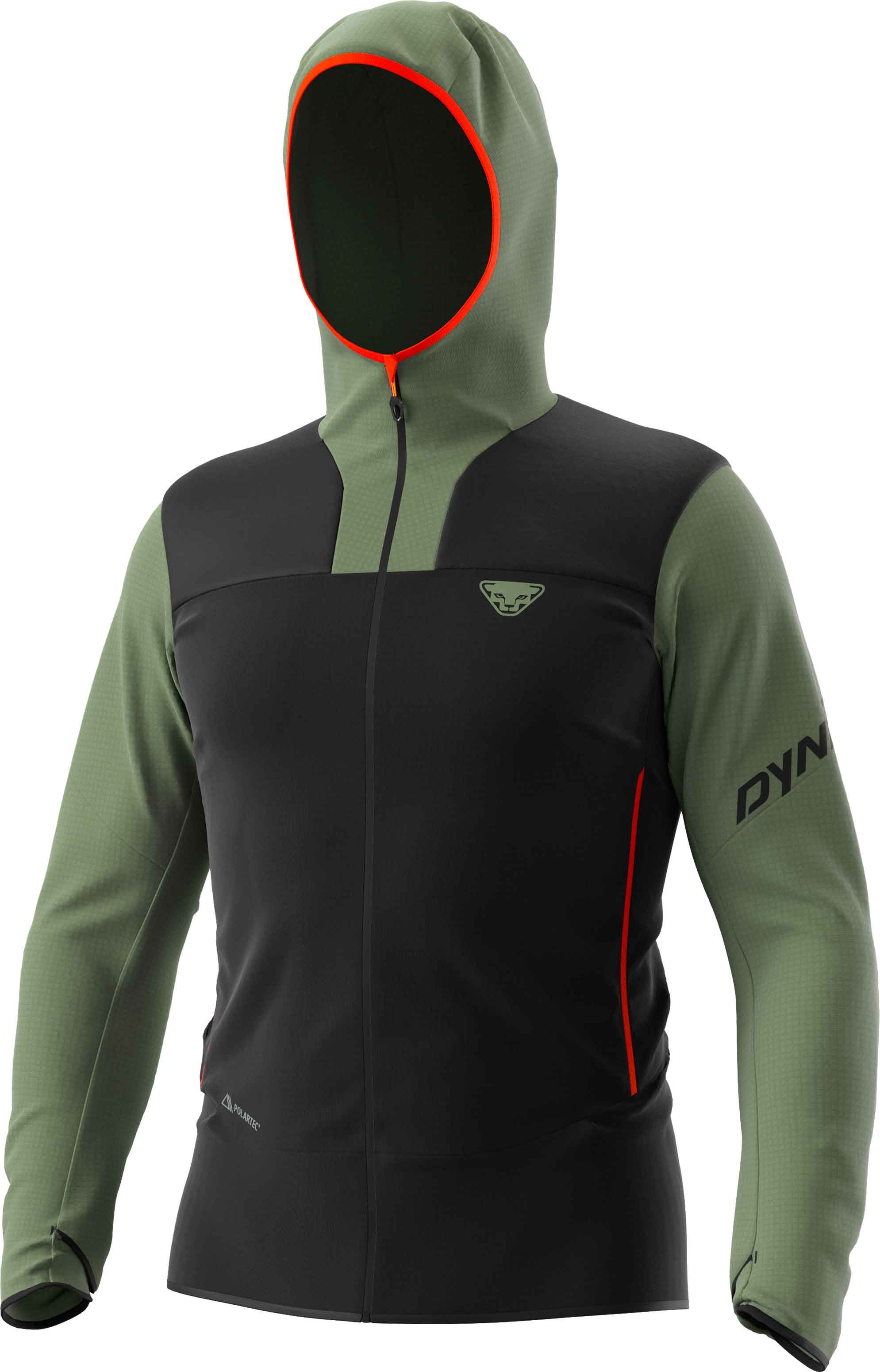 Traverse Ptc Hooded Jkt M Sage + Dynafit