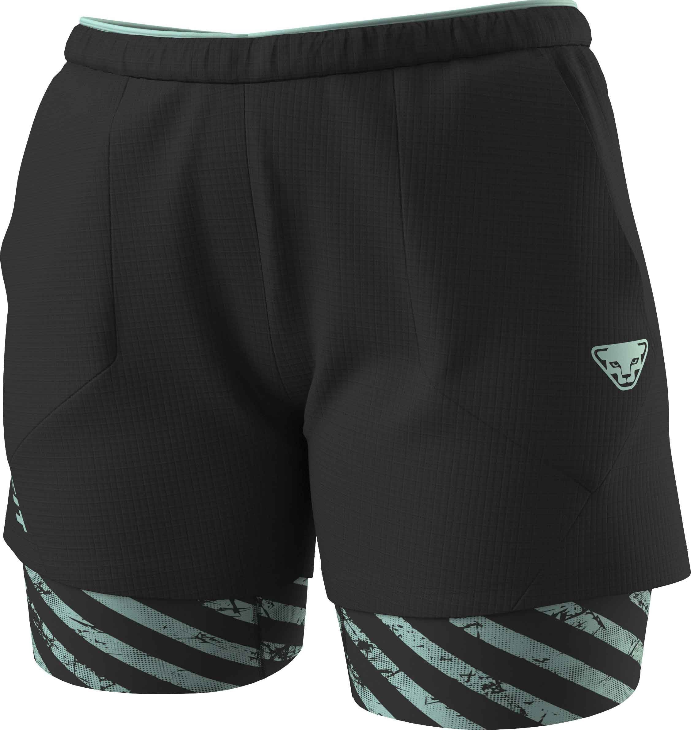 Trail 2In1 Short W Black Out Jadelite + Dynafit
