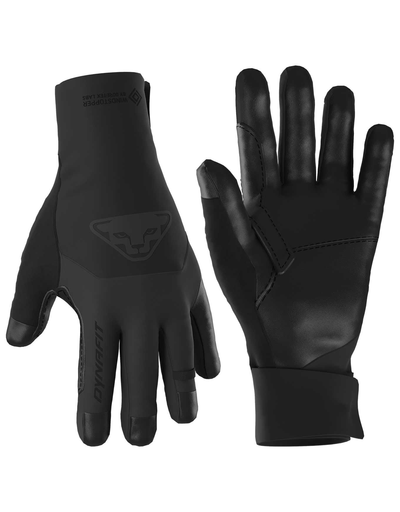 Ridge Windstopper Gloves Black Out + Dynafit
