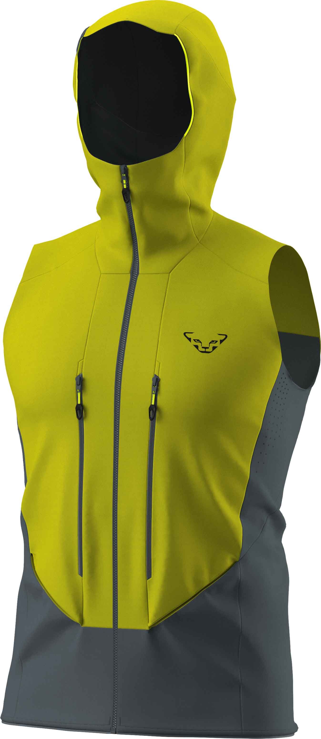 Blacklight Softshell Vest M Golden Lime + Dynafit