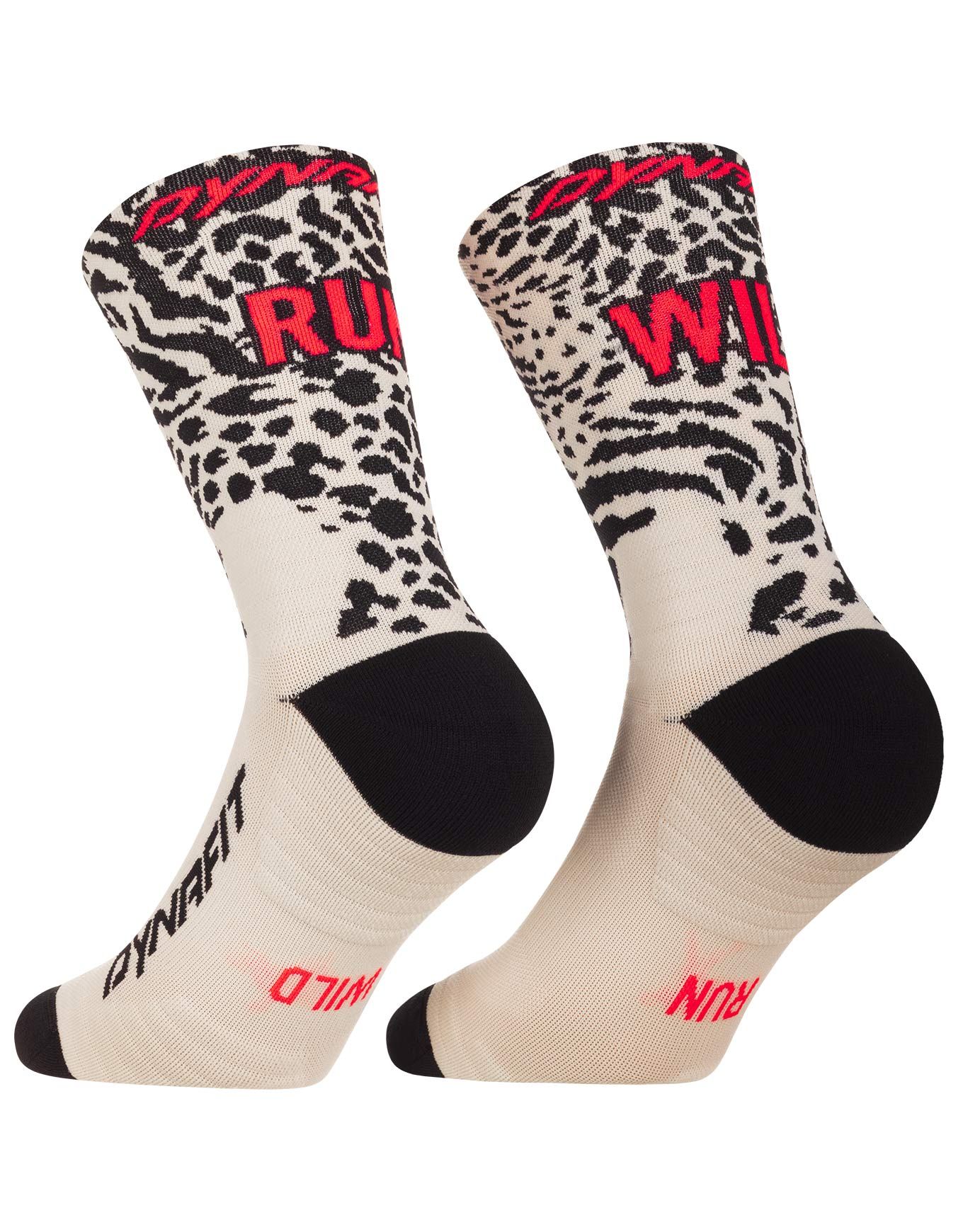 Run Wild Crew Socks Overcast + Dynafit