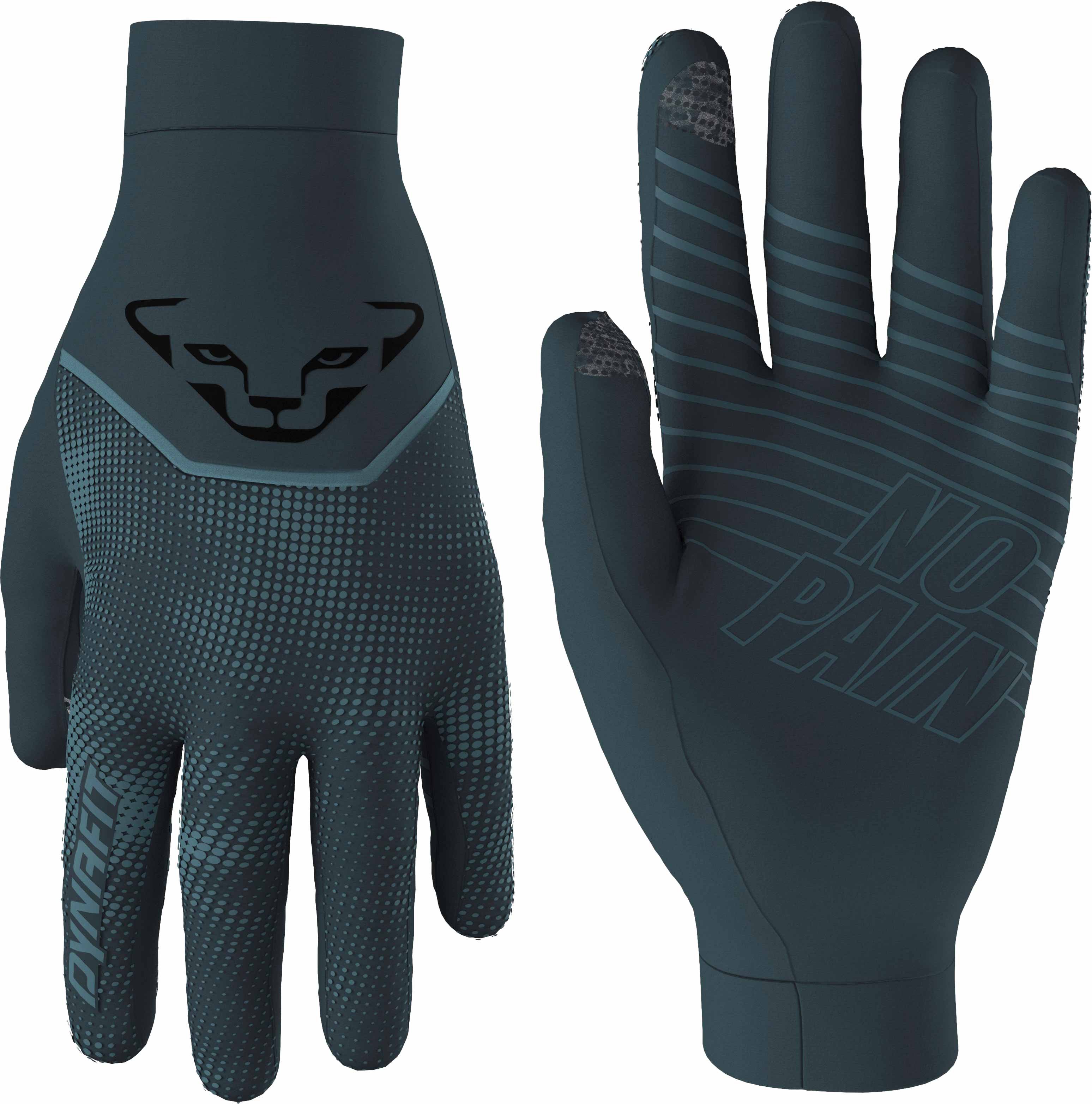 Trail Reflective Gloves Cinder + Dynafit