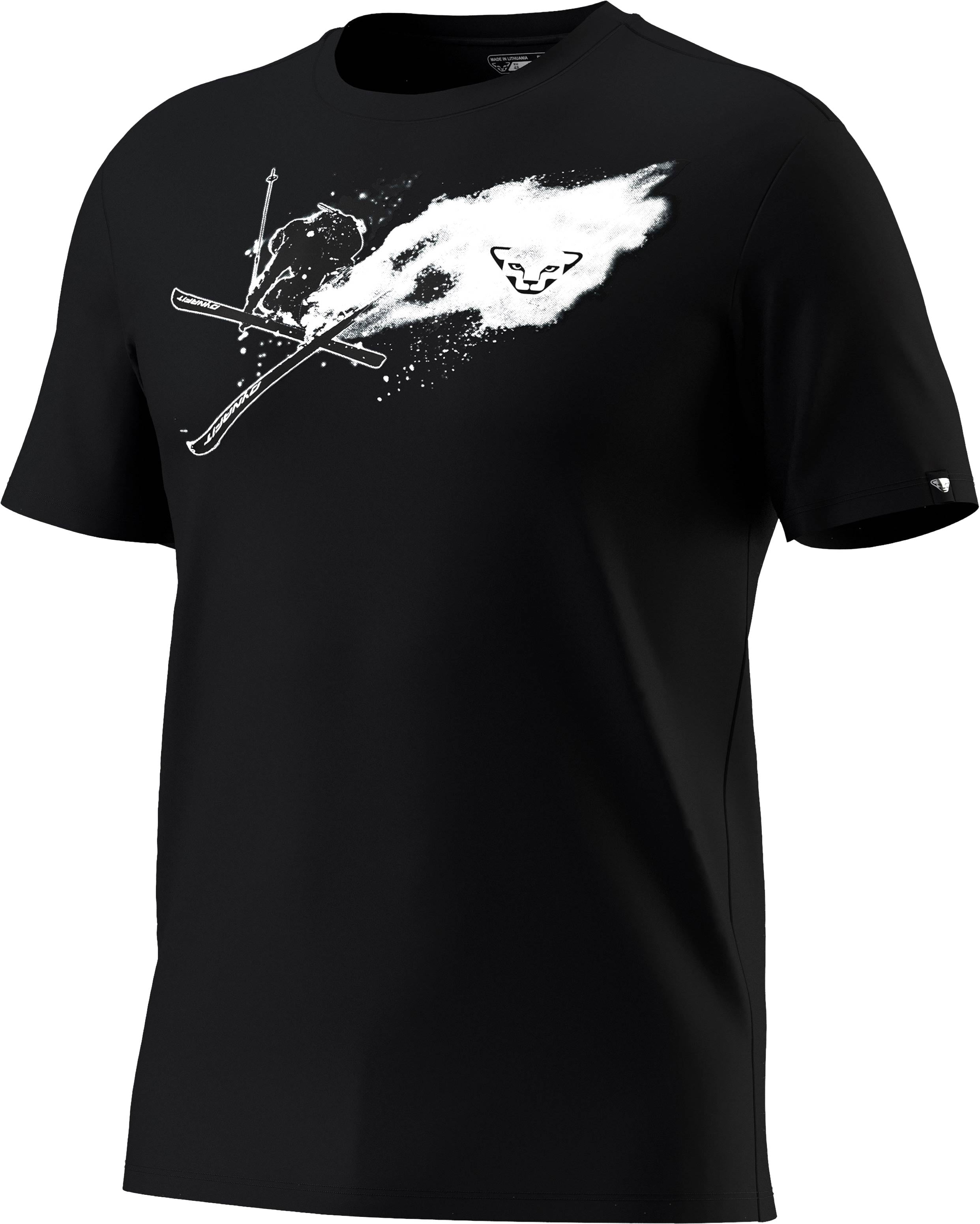 Graphic Co T-Shirt M Black Out Mute Grab + Dynafit