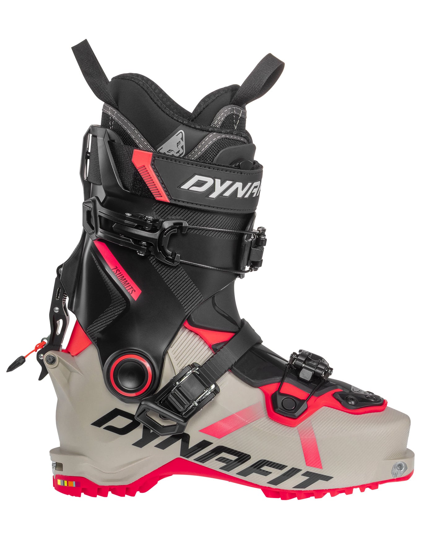 Seven Summits W Fluo Coral/Overcast + Dynafit