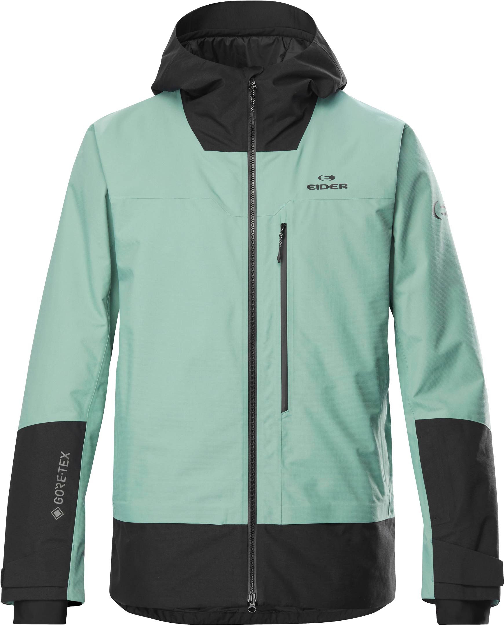 M Ayas 2L Gore Tex Insulated Jkt Green Clay + Eider